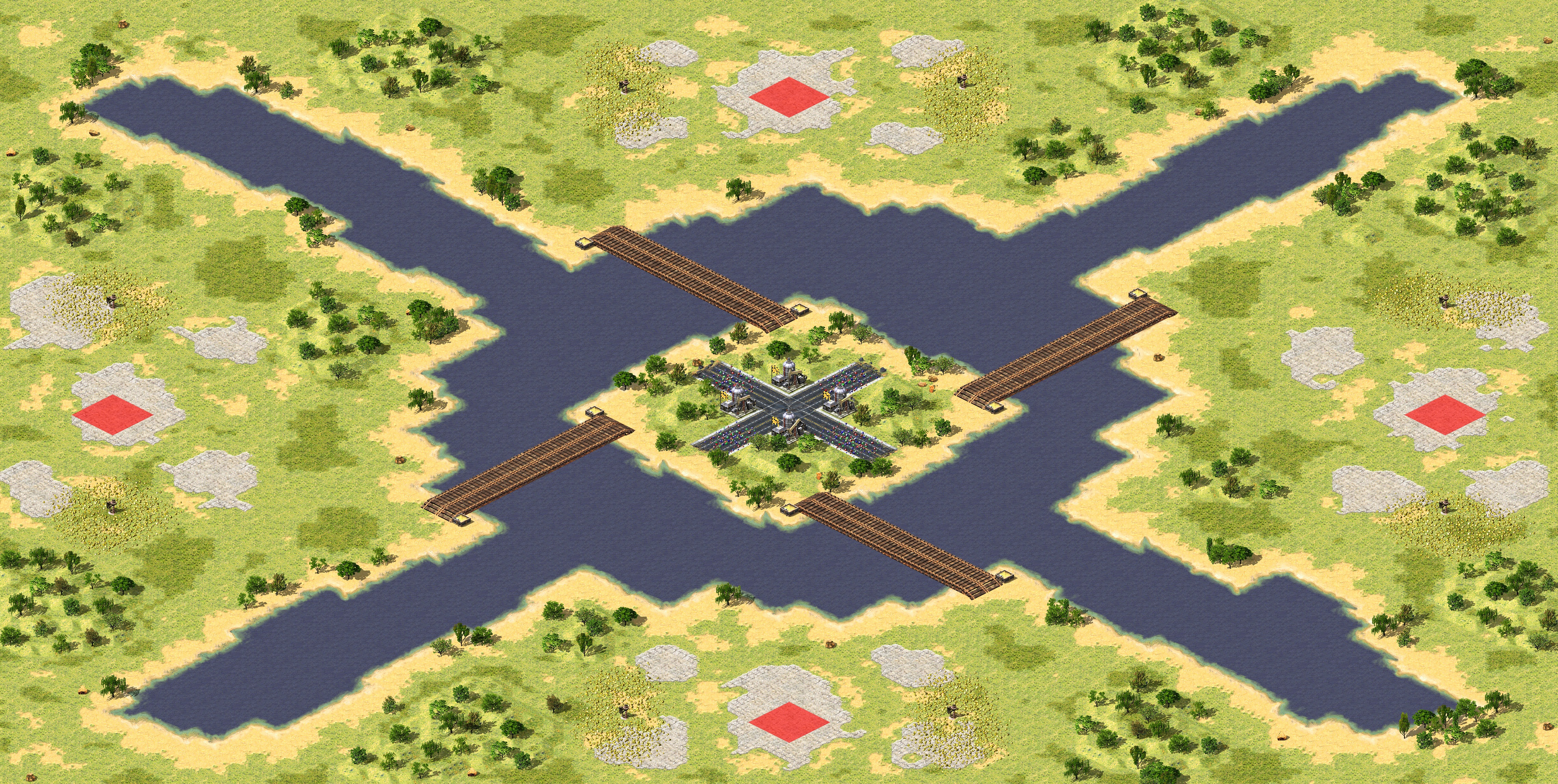 Rendered map: Otters Revenge