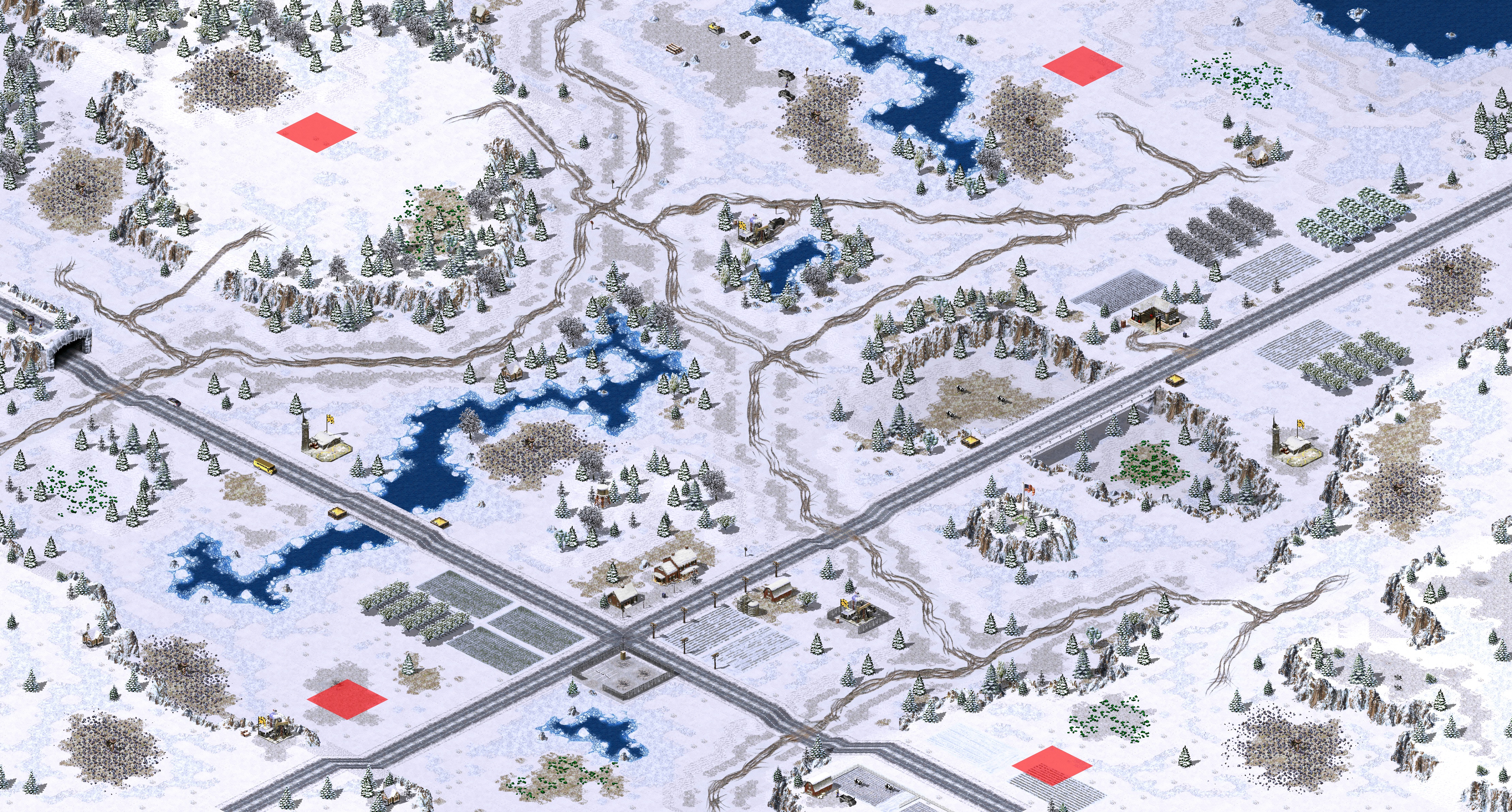 Rendered map: Yellowstone