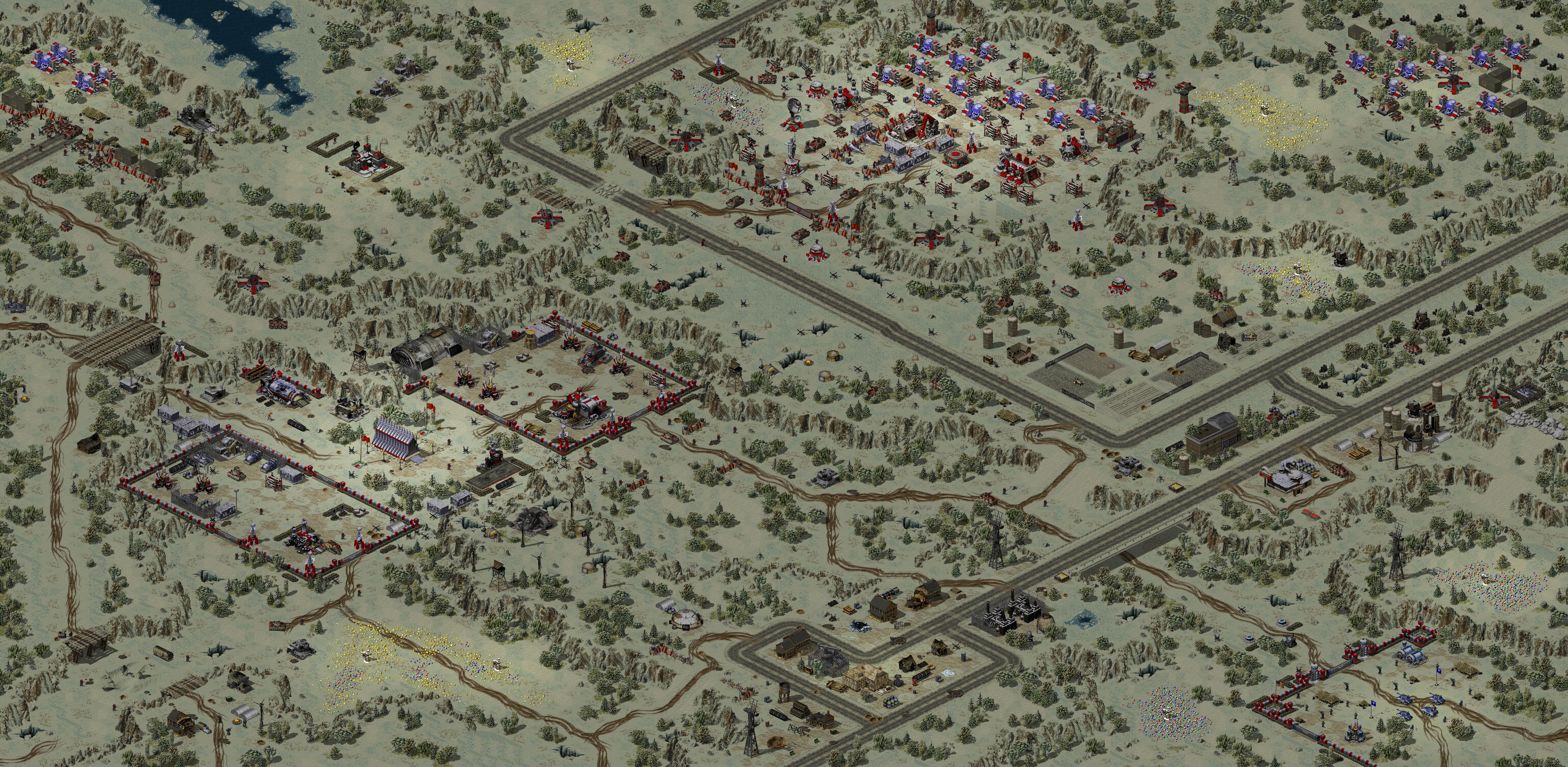 Rendered map: Allied Mission 2: Eagle Fly Free