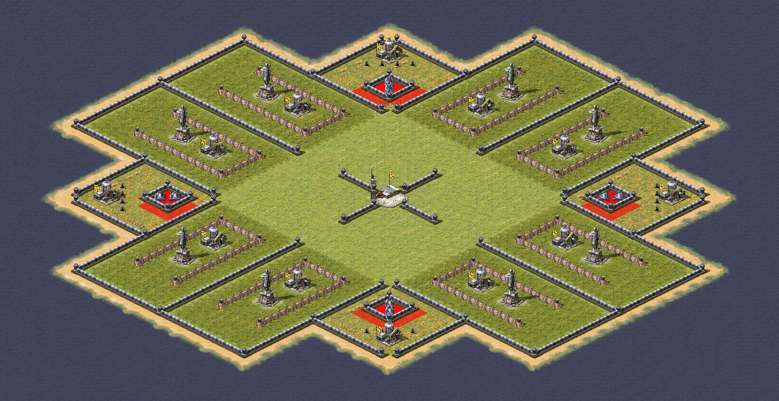 Rendered map: Dogfight