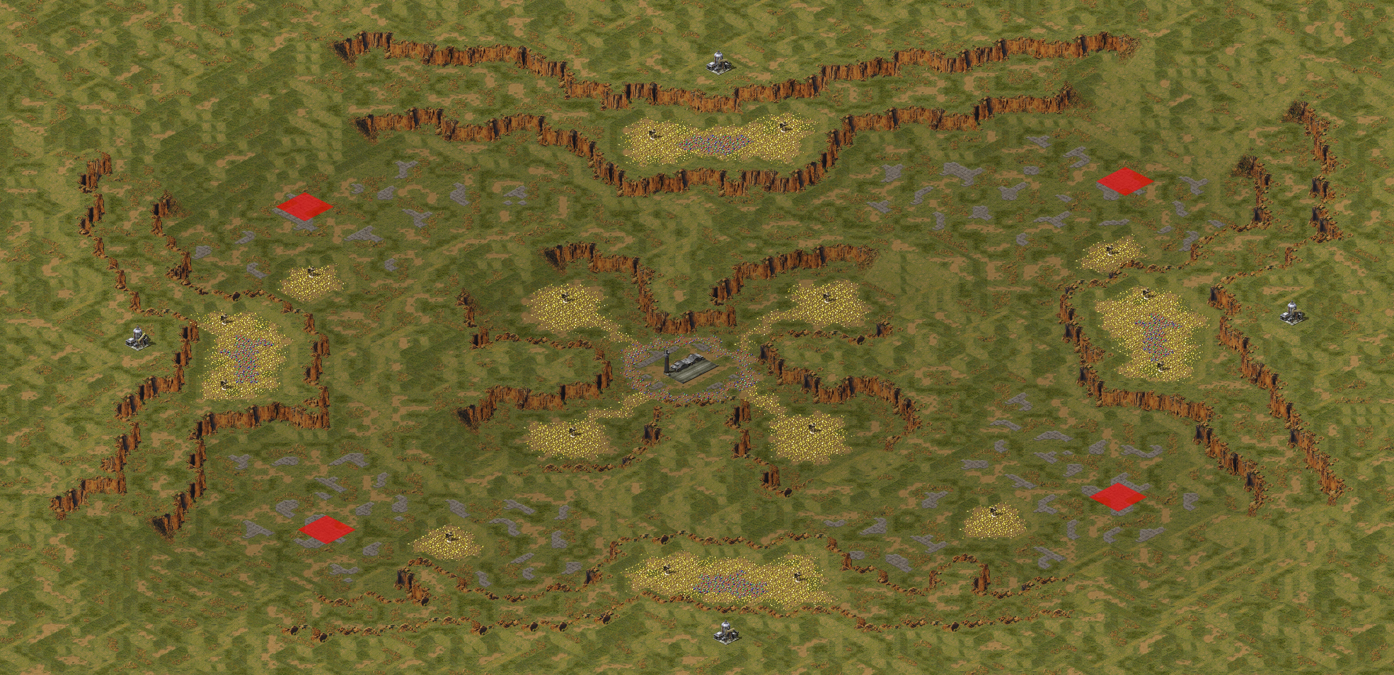 Rendered map: Shattered