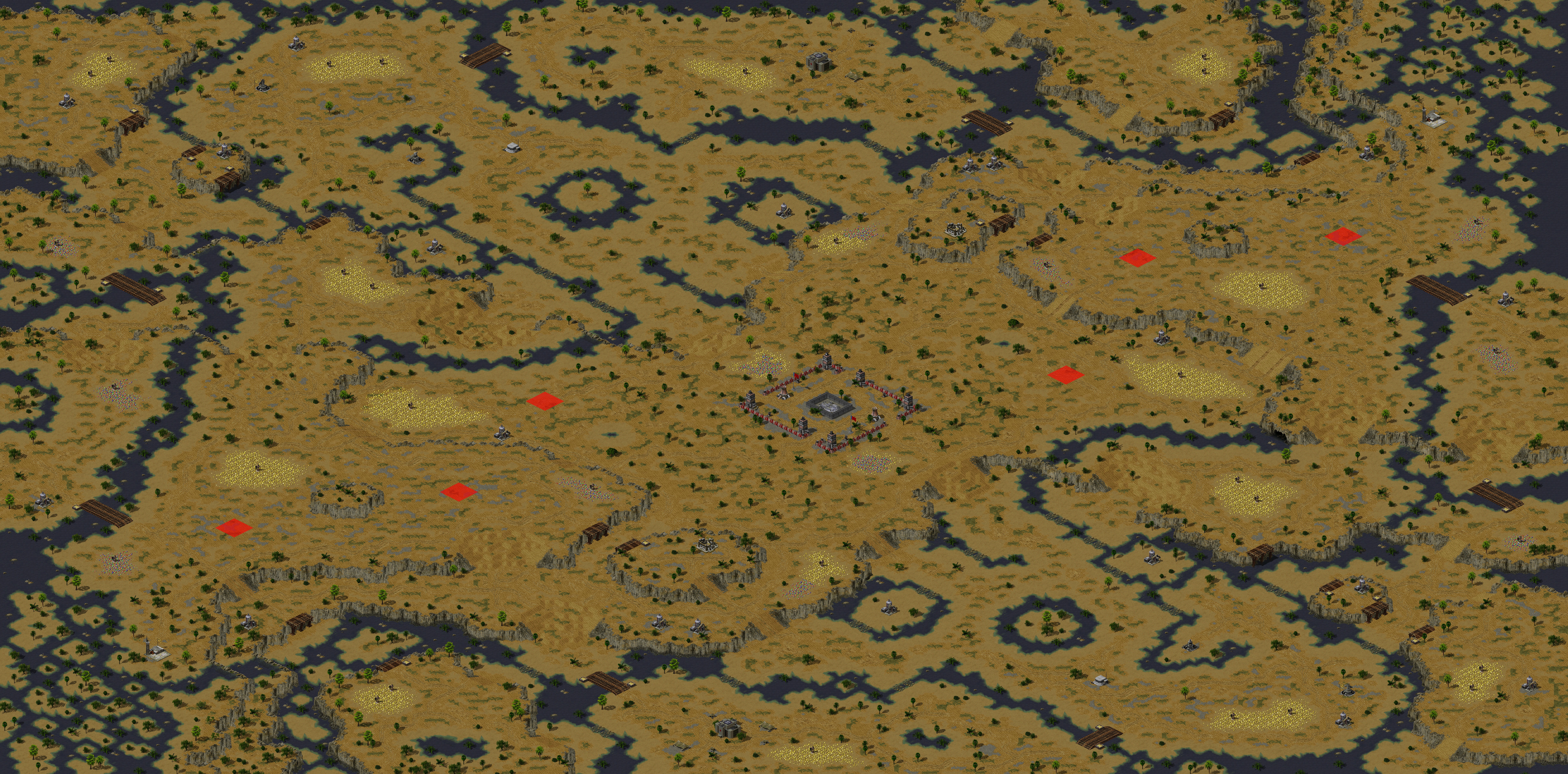 Rendered map: Paradise Warfare