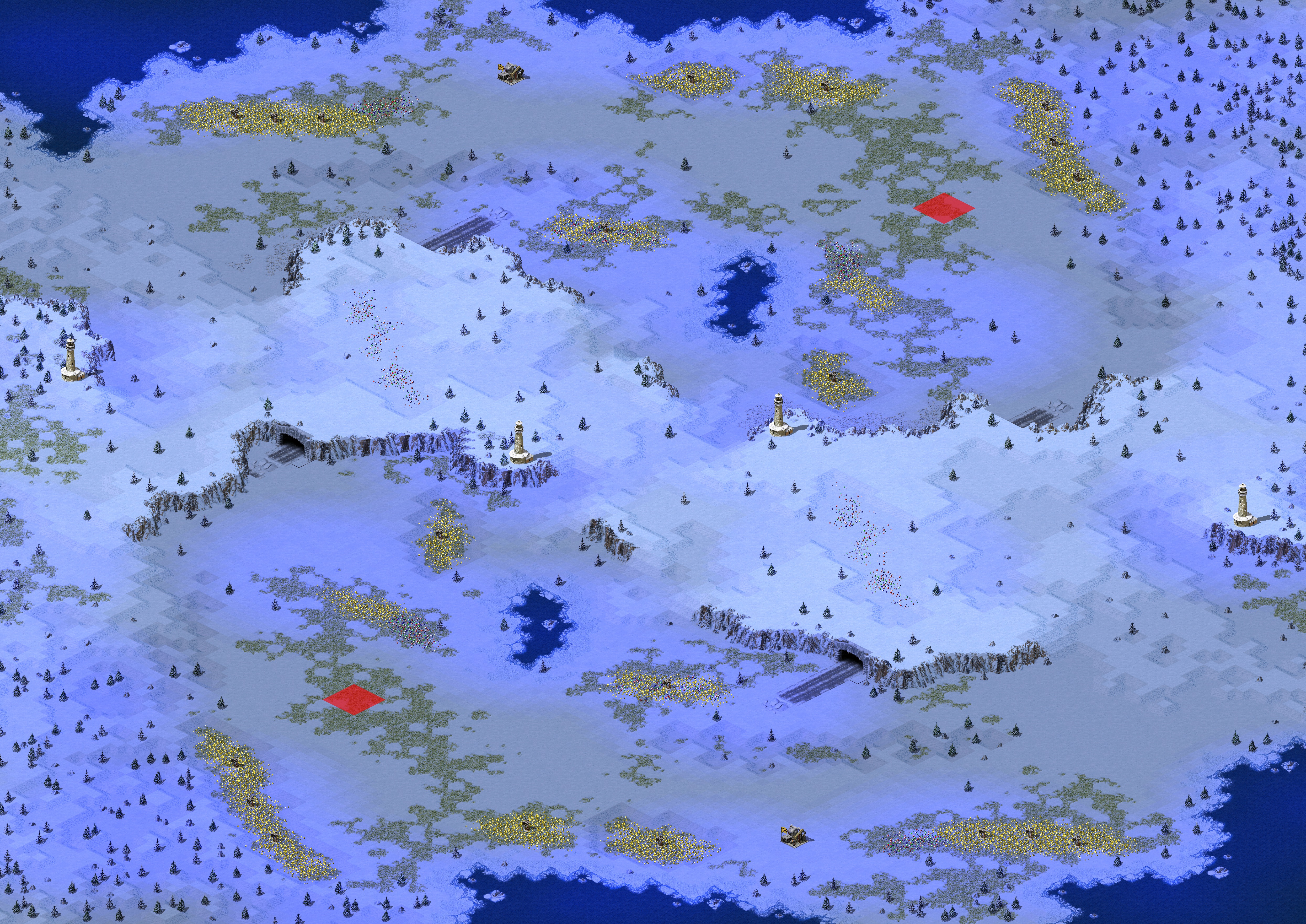 Rendered map: Great Wall Watch - Tournament