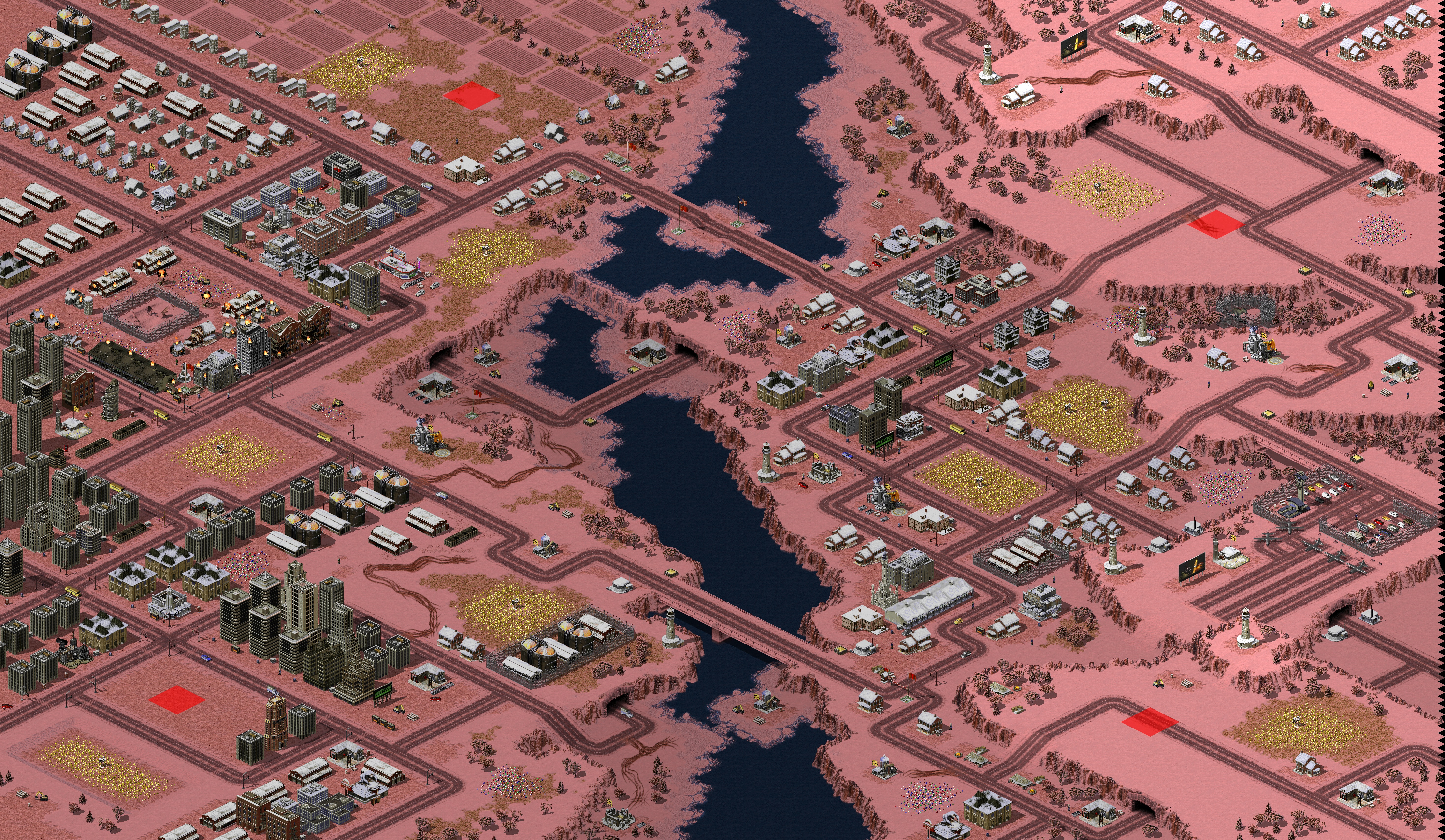 Rendered map: 盖亚号坠落之谜