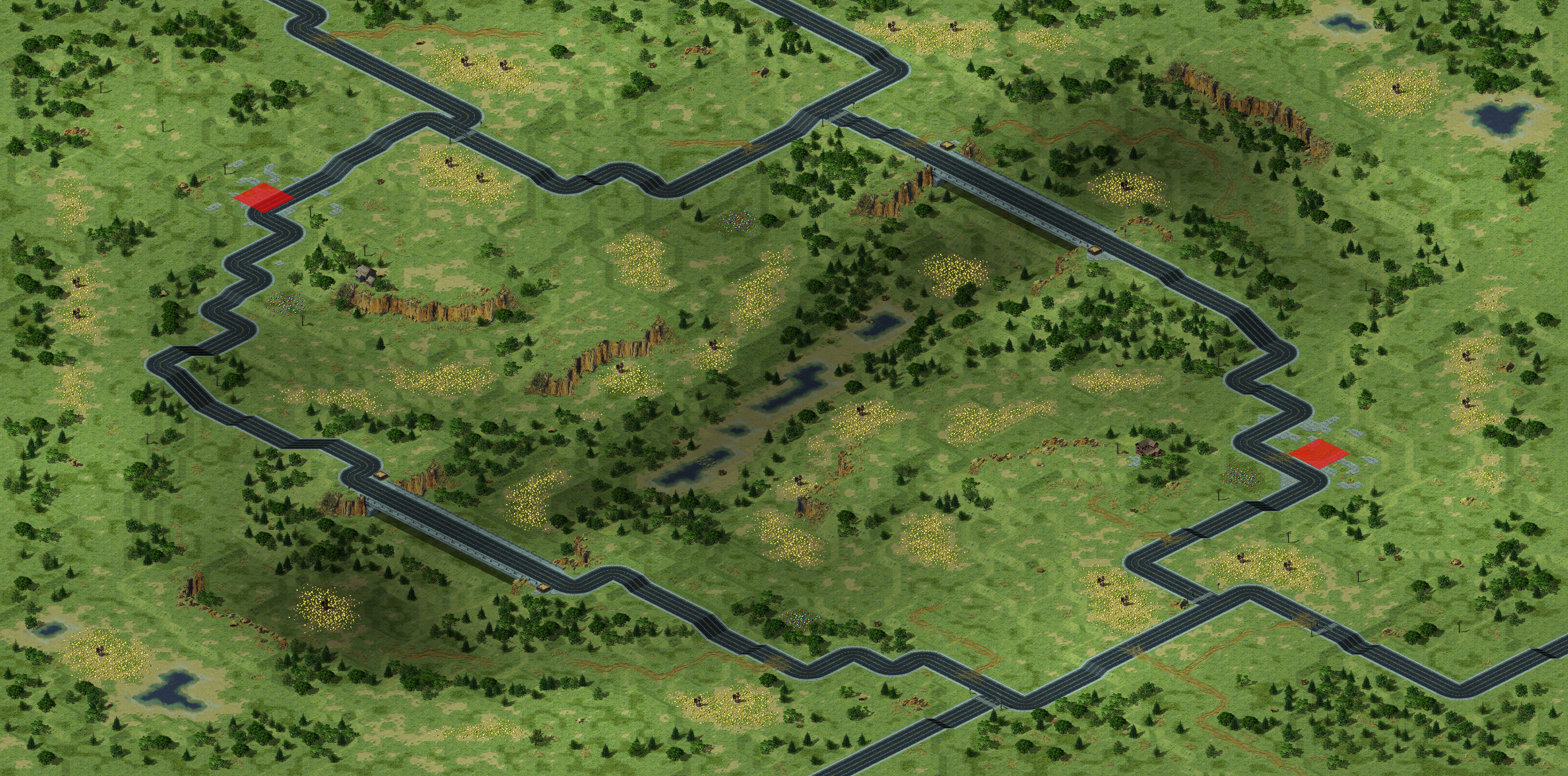 Rendered map: Terra