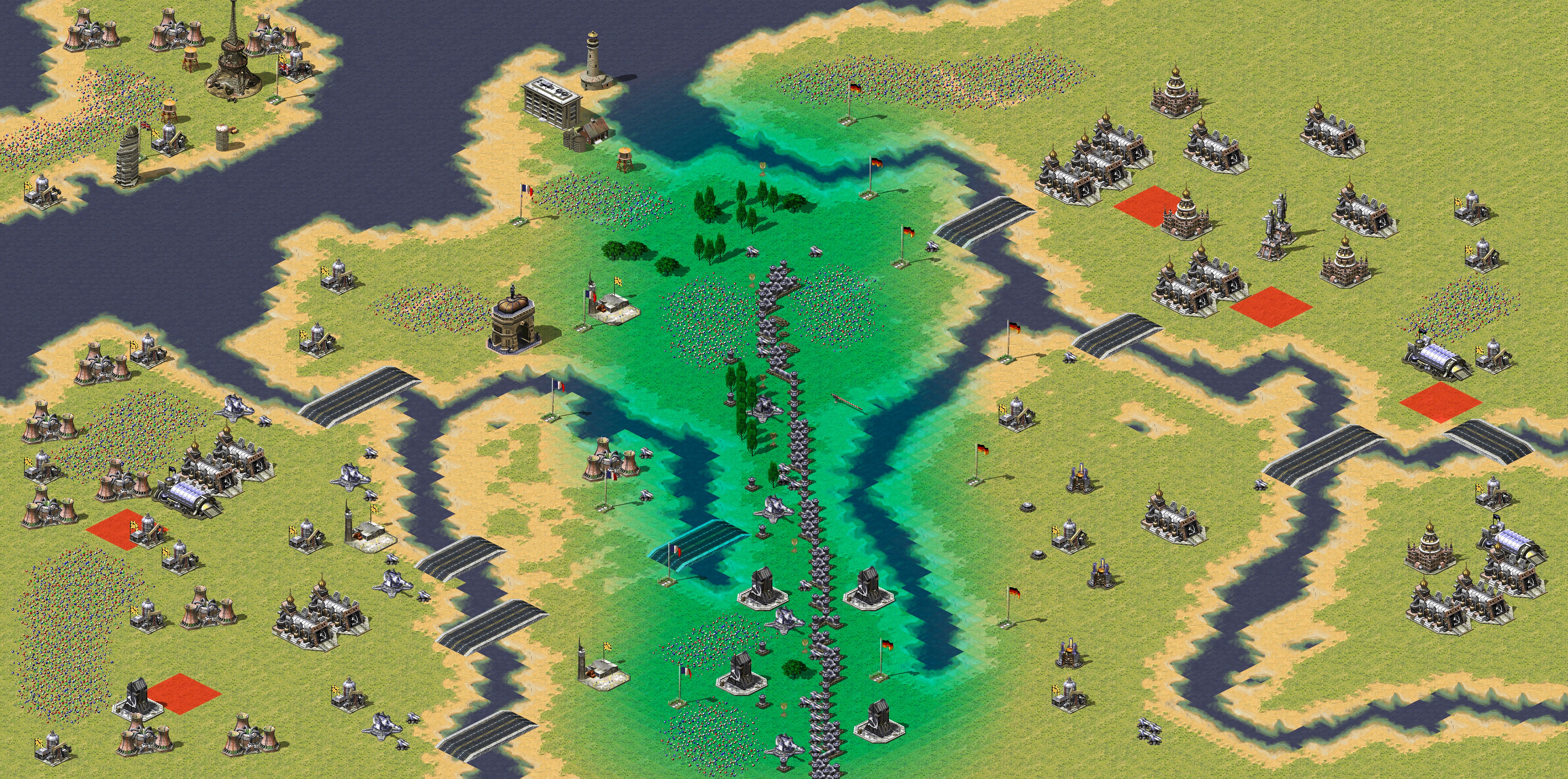 Rendered map: Maginot Line - Impregnable