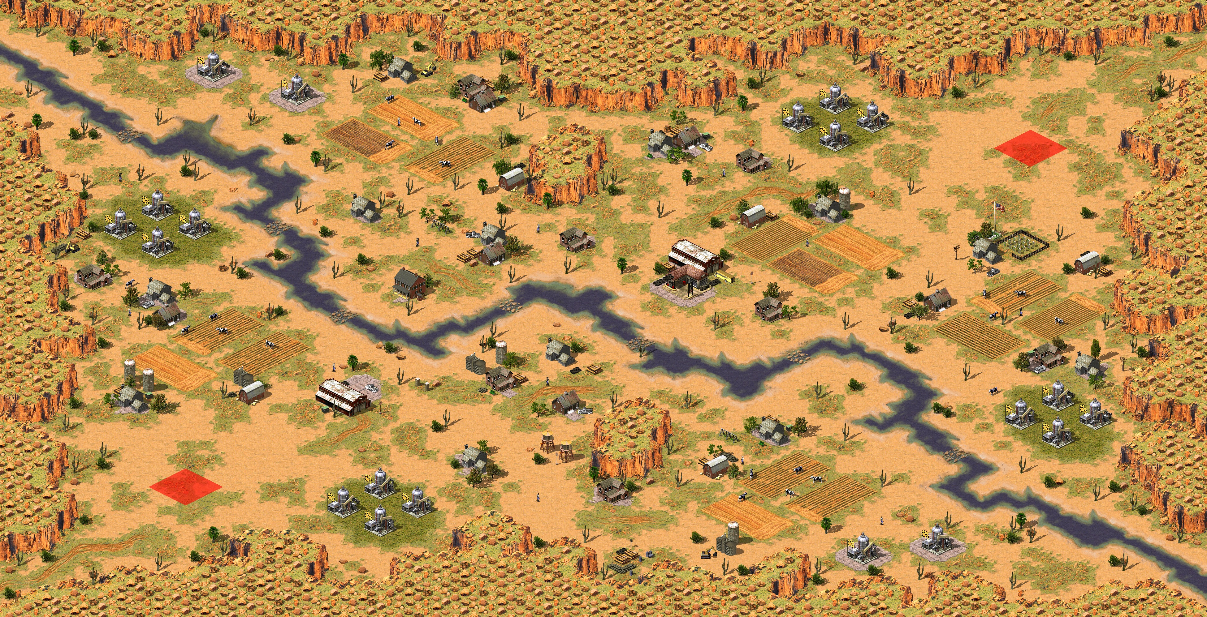 Rendered map: (2) Dust Bowl