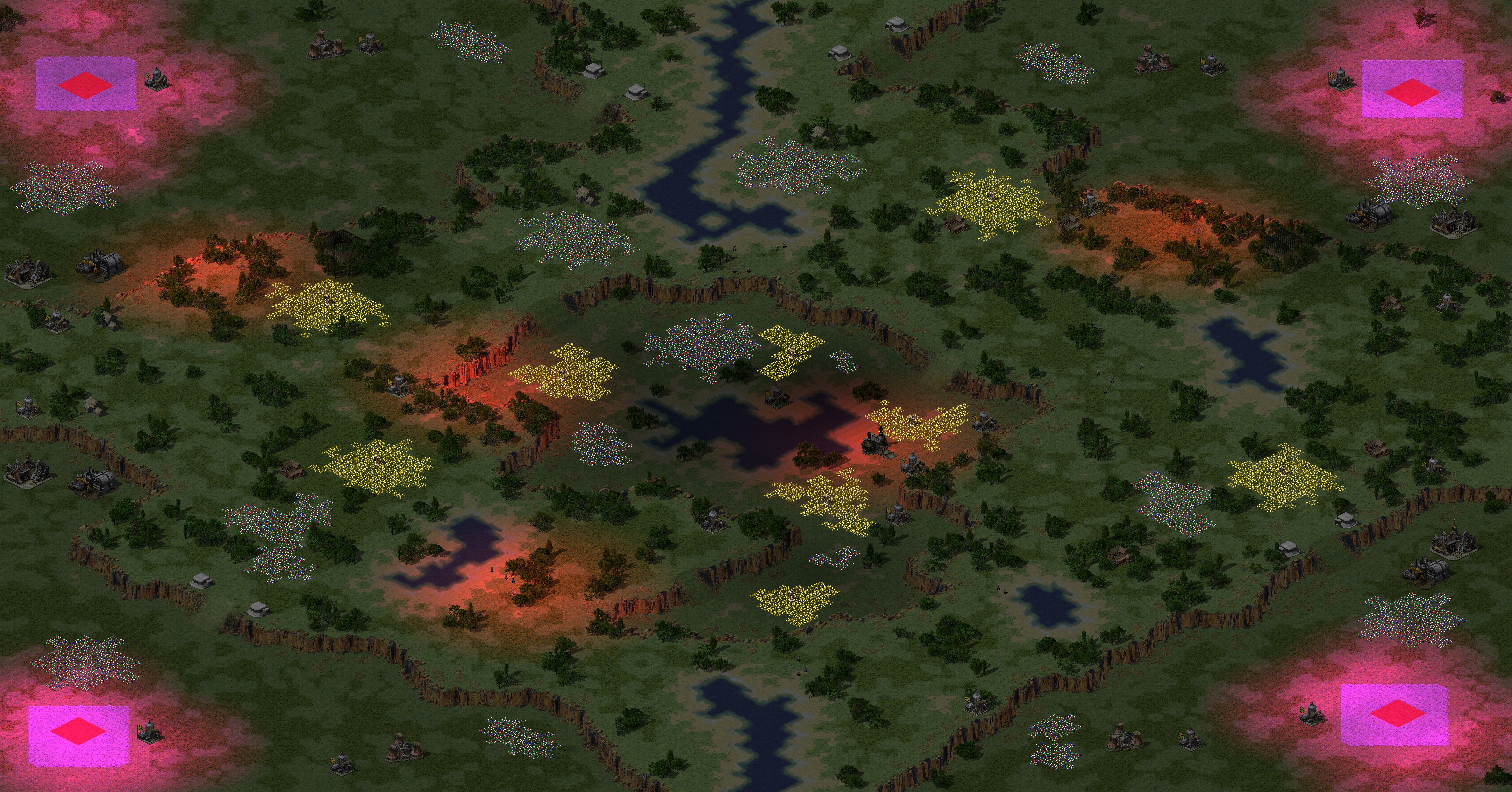 Rendered map: Haunted Forest v1.0