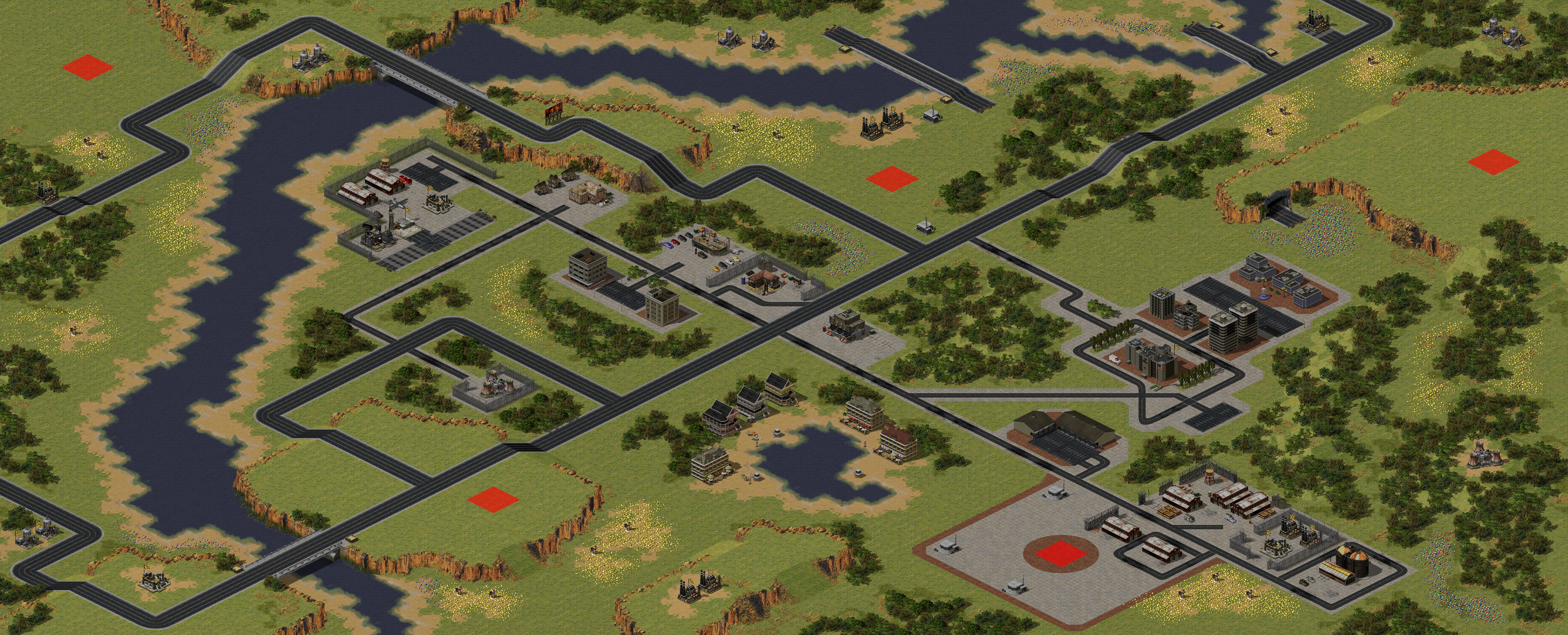 Rendered map: Lionsville, USA