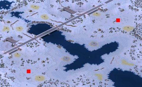 Rendered preview of Fridge Bridge Snowscape v2