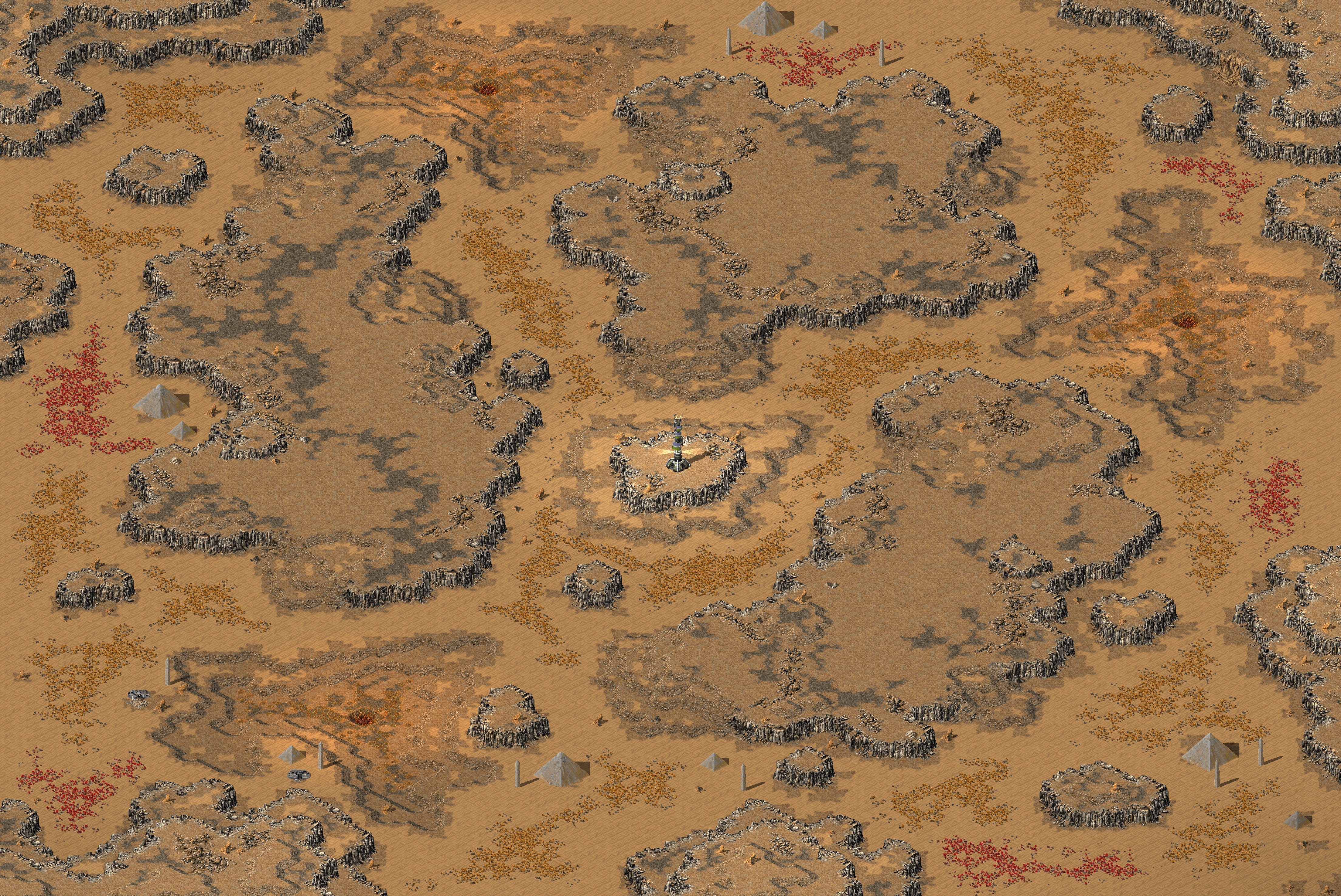 Rendered map: return to arrakis