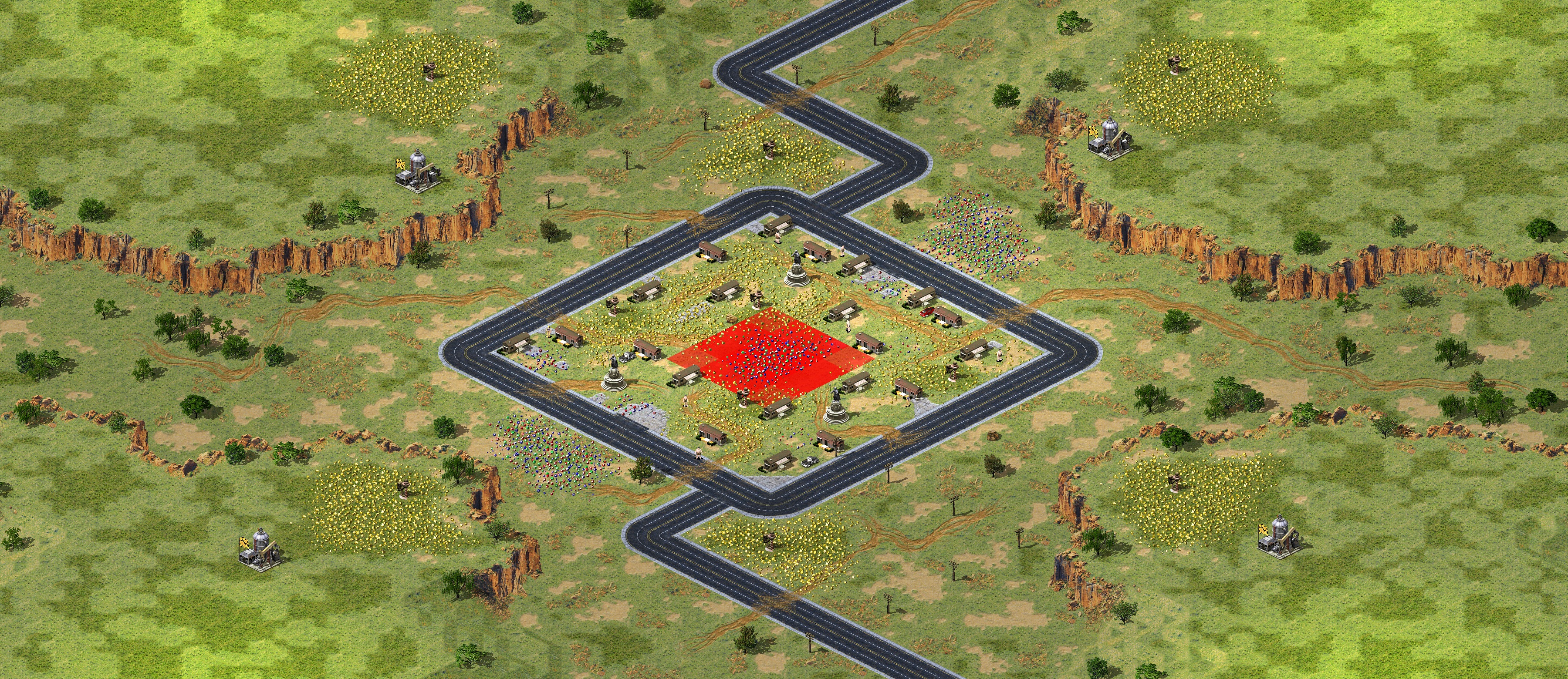 Rendered map: Village Bully Patch