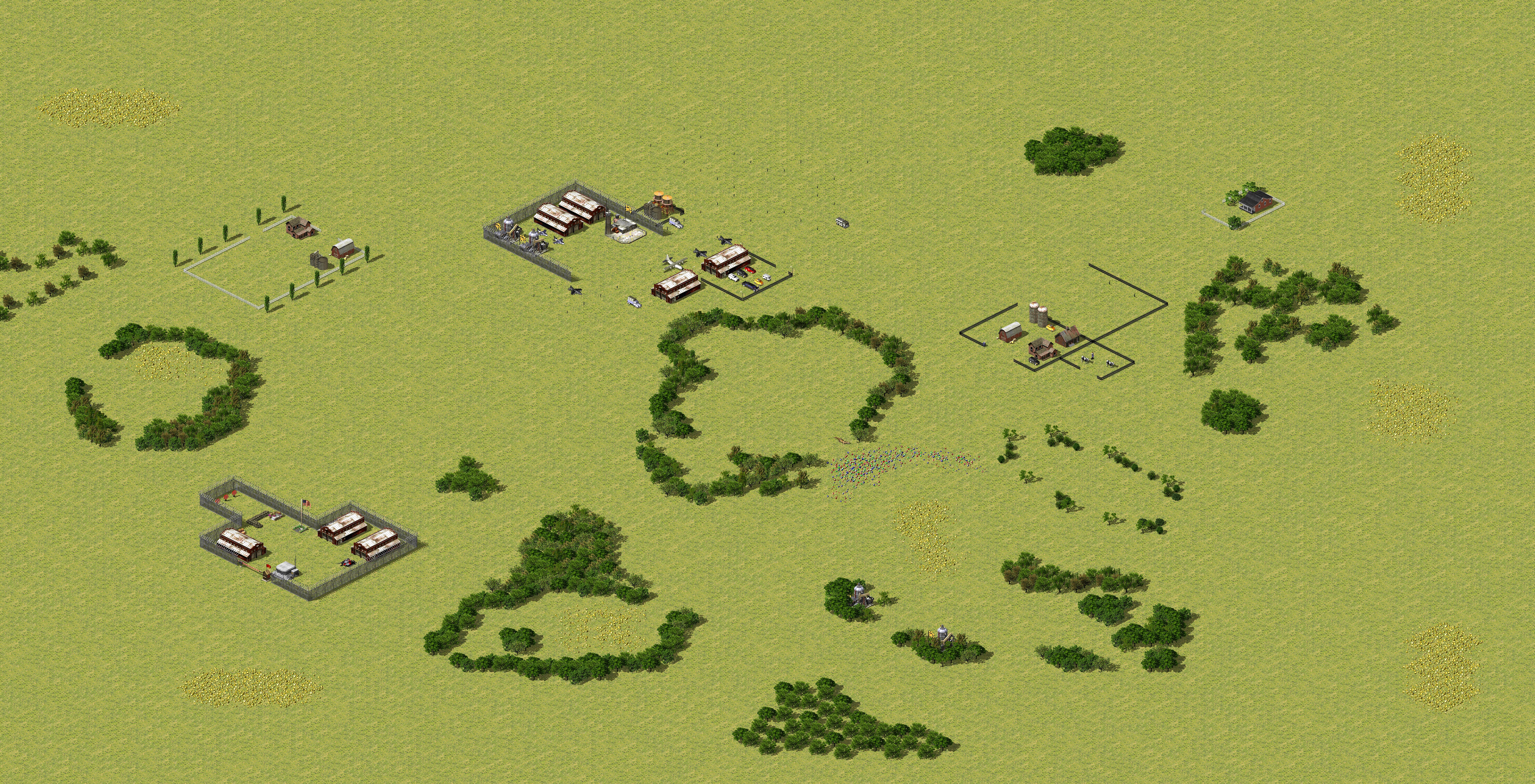 Rendered map: Airforce Base