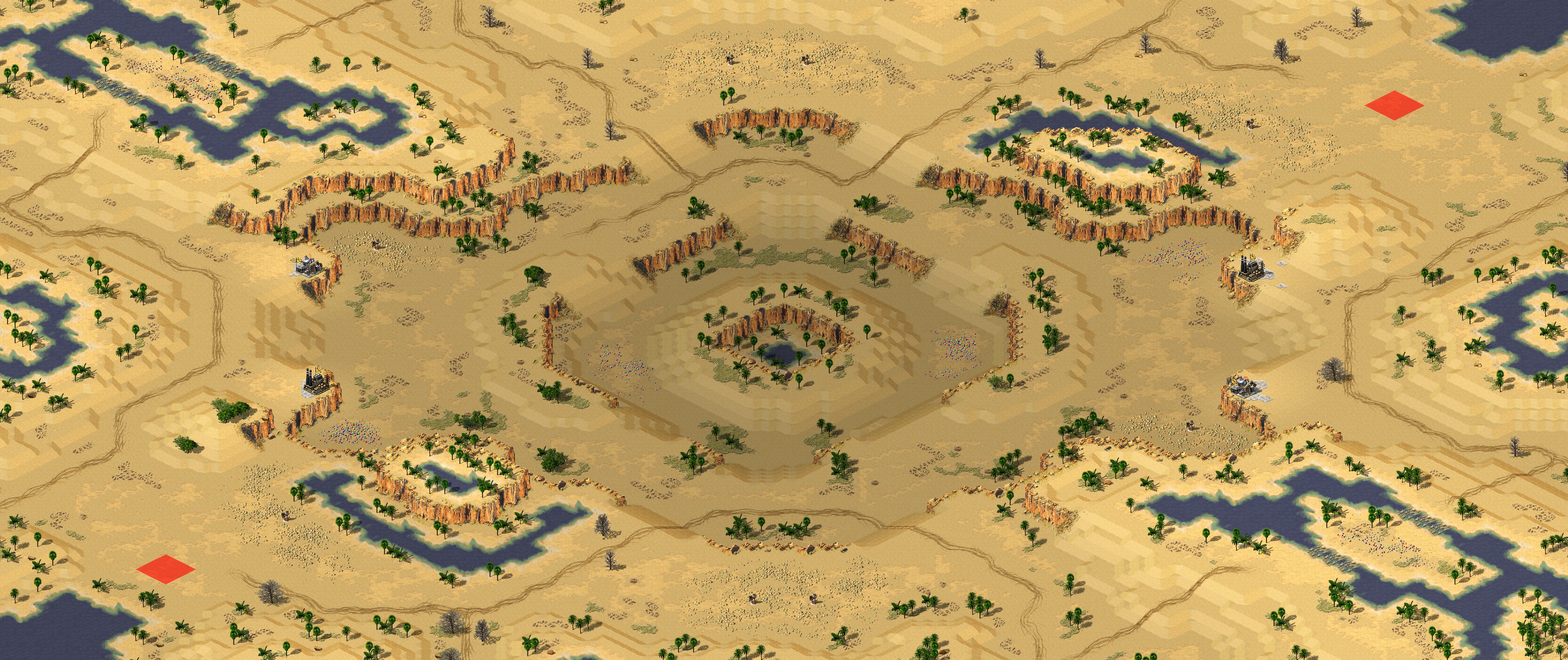 Rendered map: 千禧星