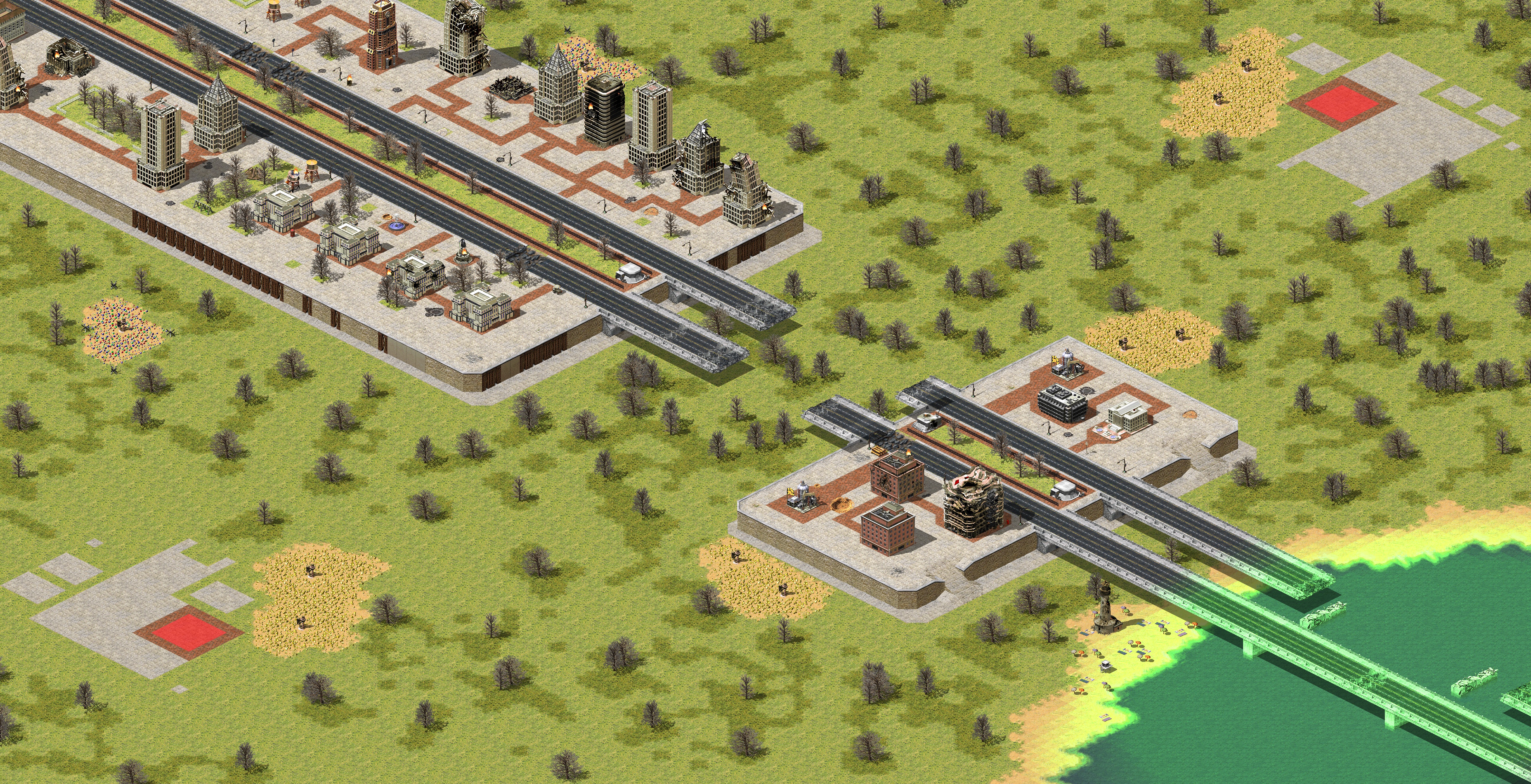 Rendered map: Reborn 2.0 - Dead City