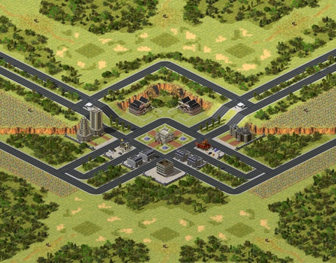 Rendered preview of The Village of Red Wood