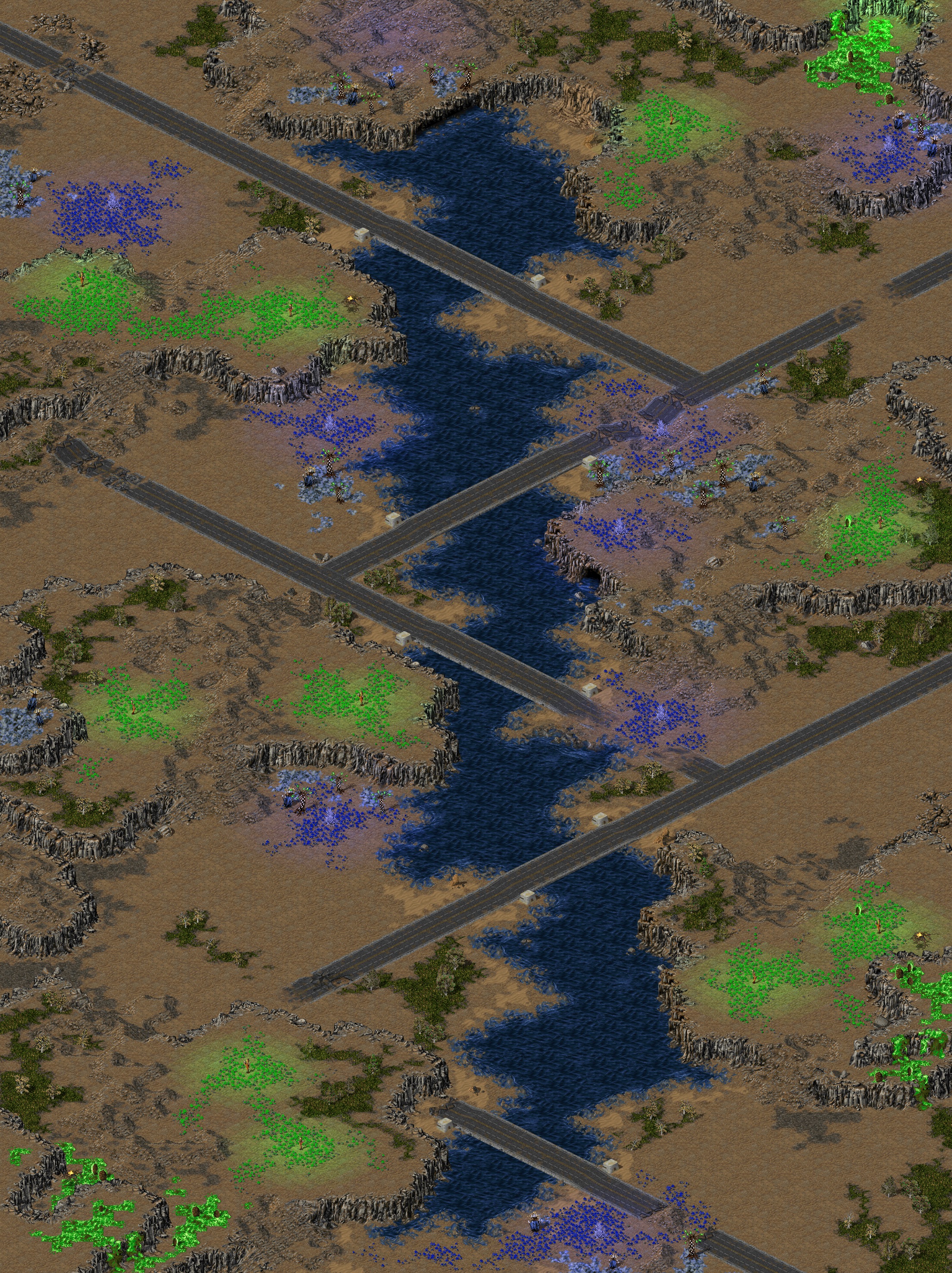 Rendered map: Narrow River