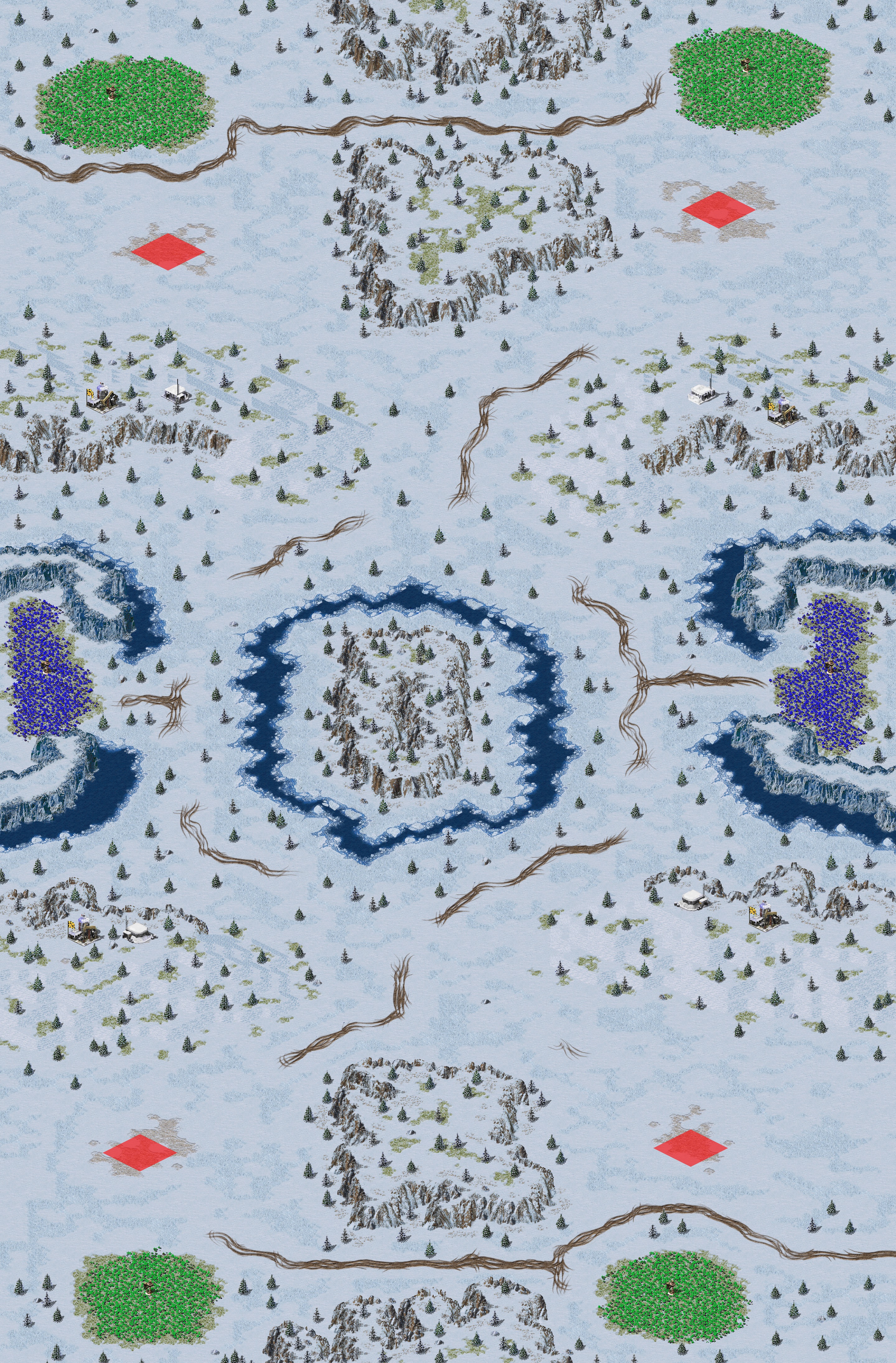 Rendered map: (4) Sessions Pass