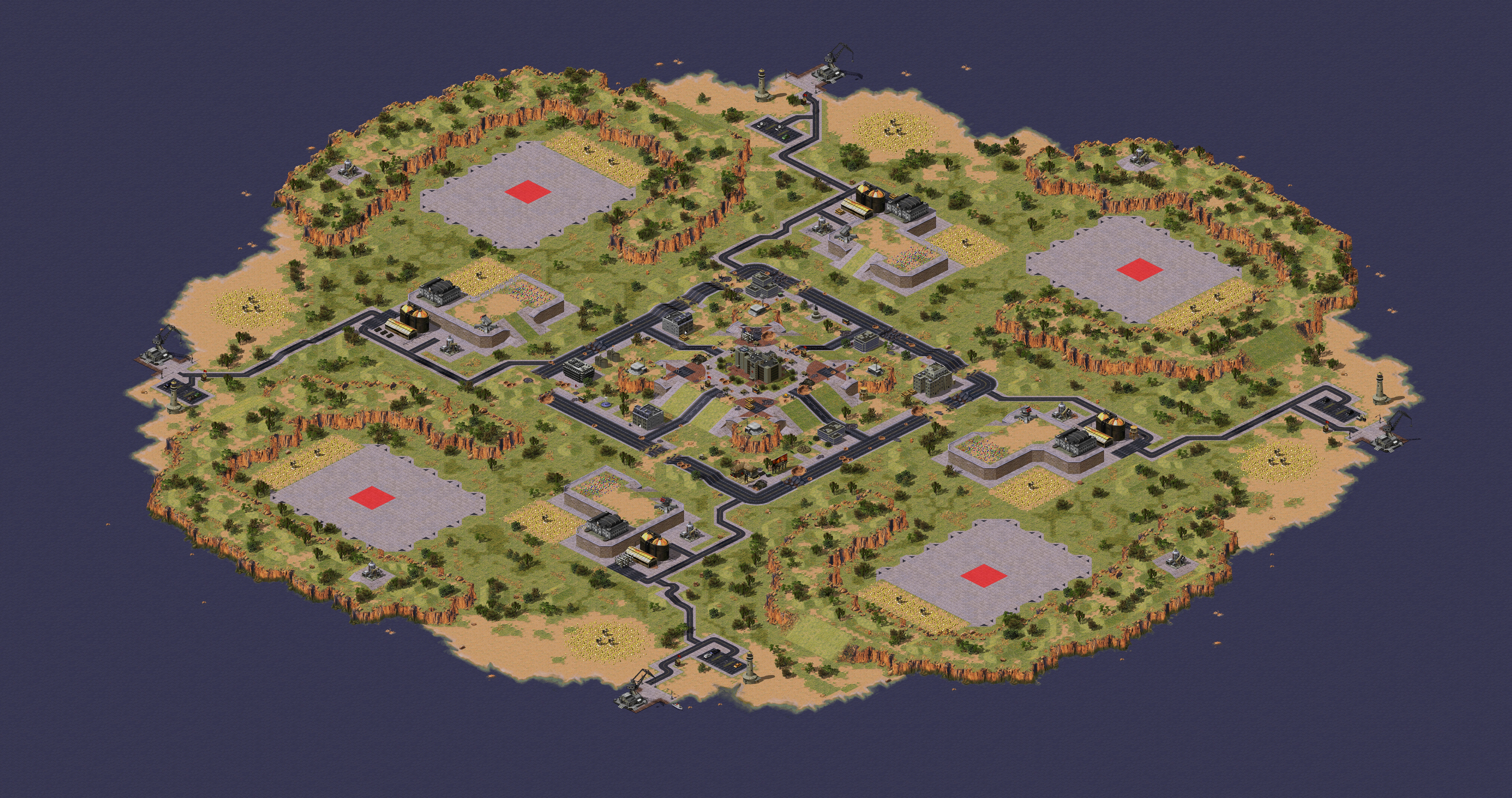 Rendered map: Industrial Fortitude