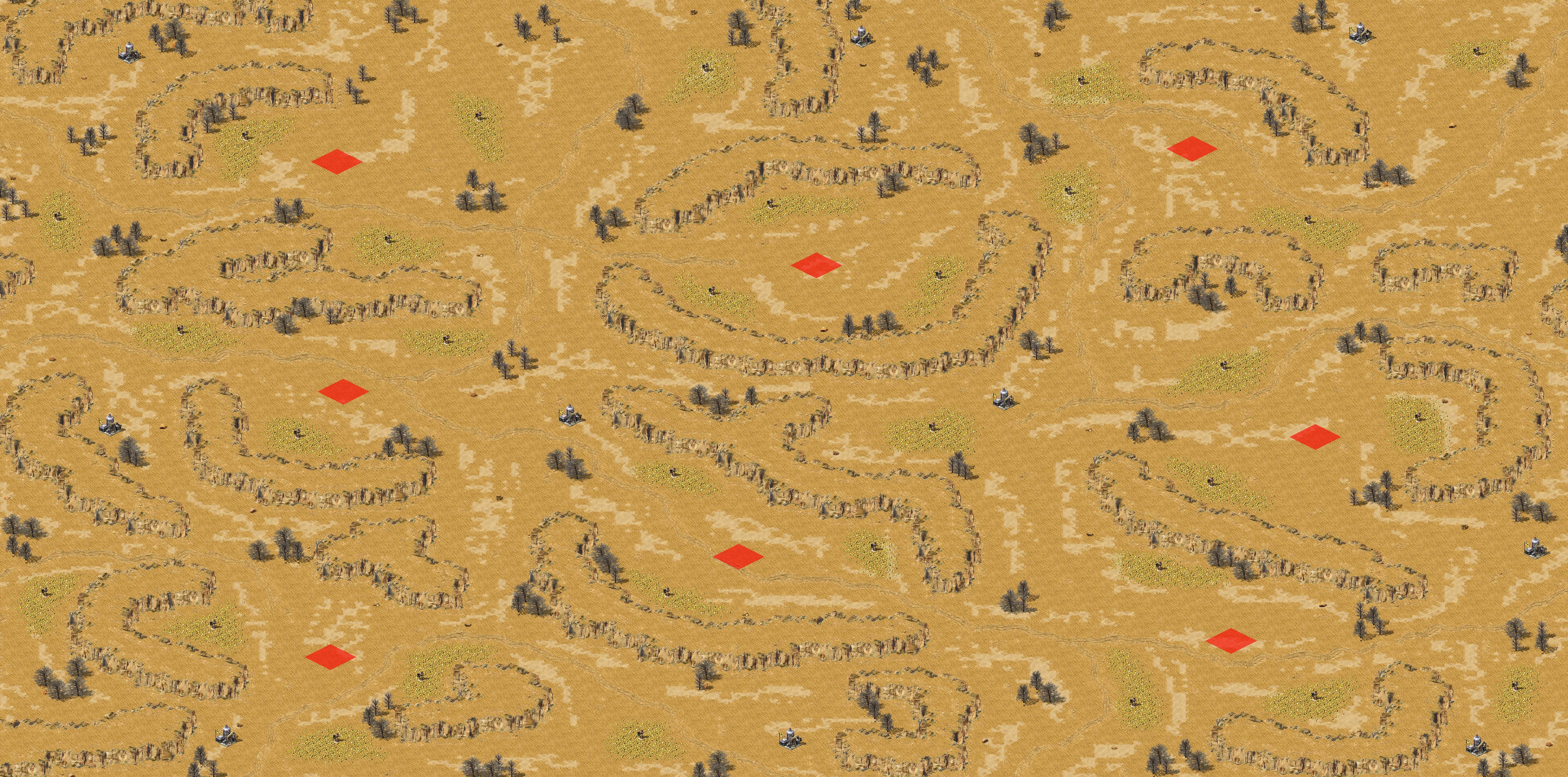 Rendered map: Exhausted Onslaught