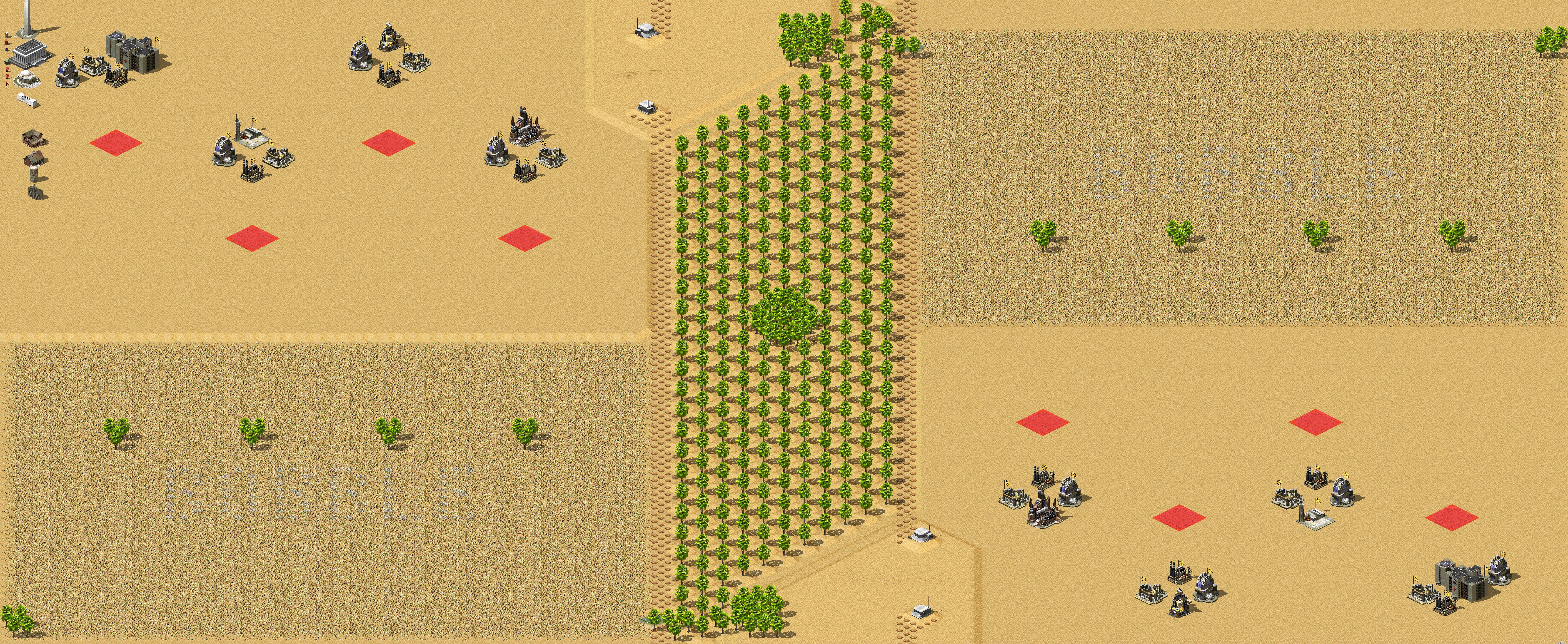 Rendered map: TriggerTests