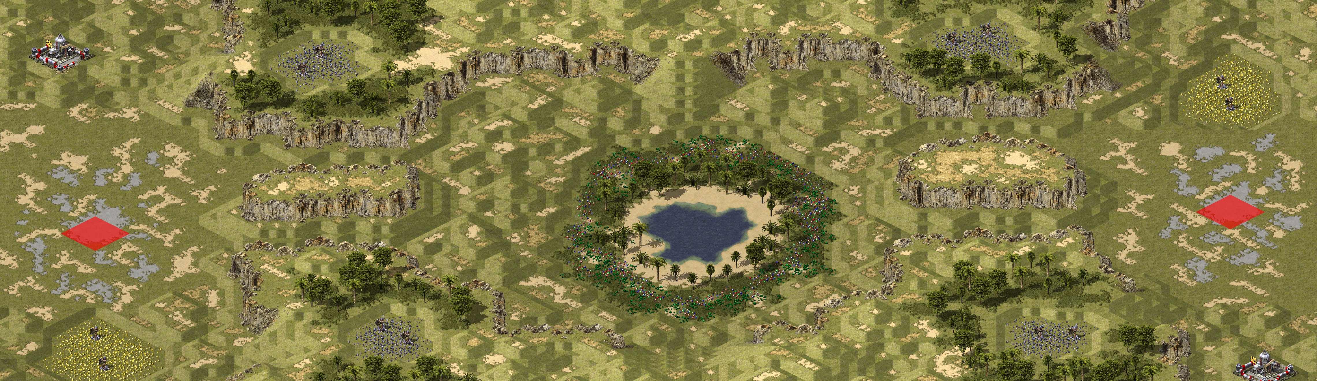 Rendered map: Oasis