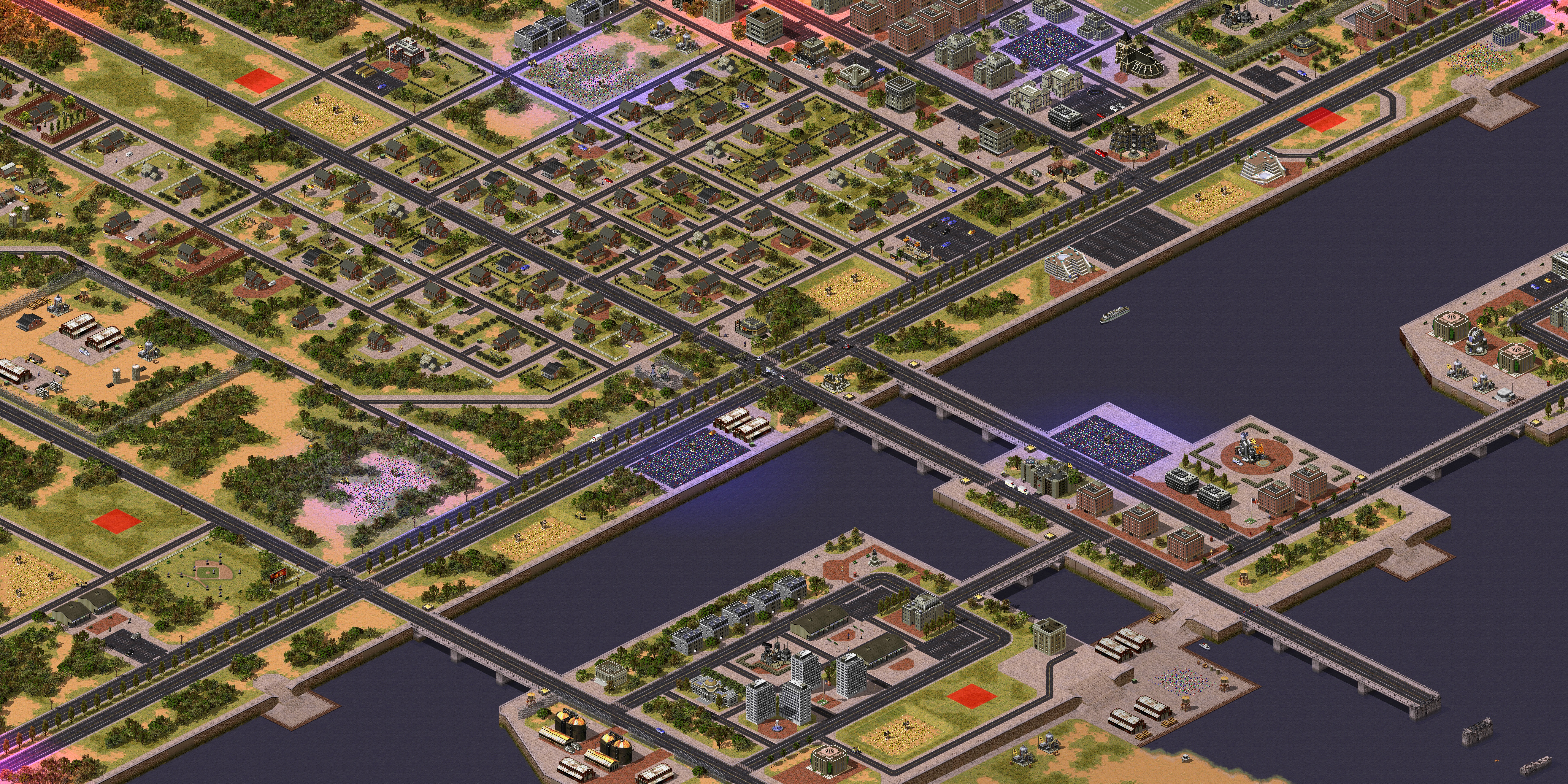 Rendered map: Residential Mayhem V2 (2-4)