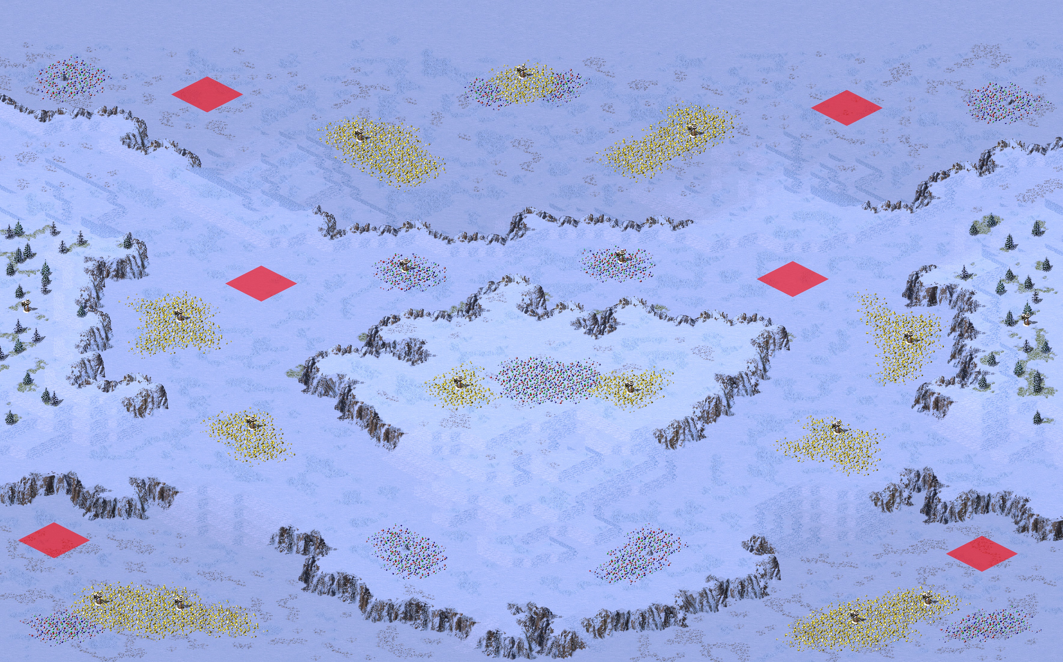 Rendered map: 冷峰 - 赛事专用
