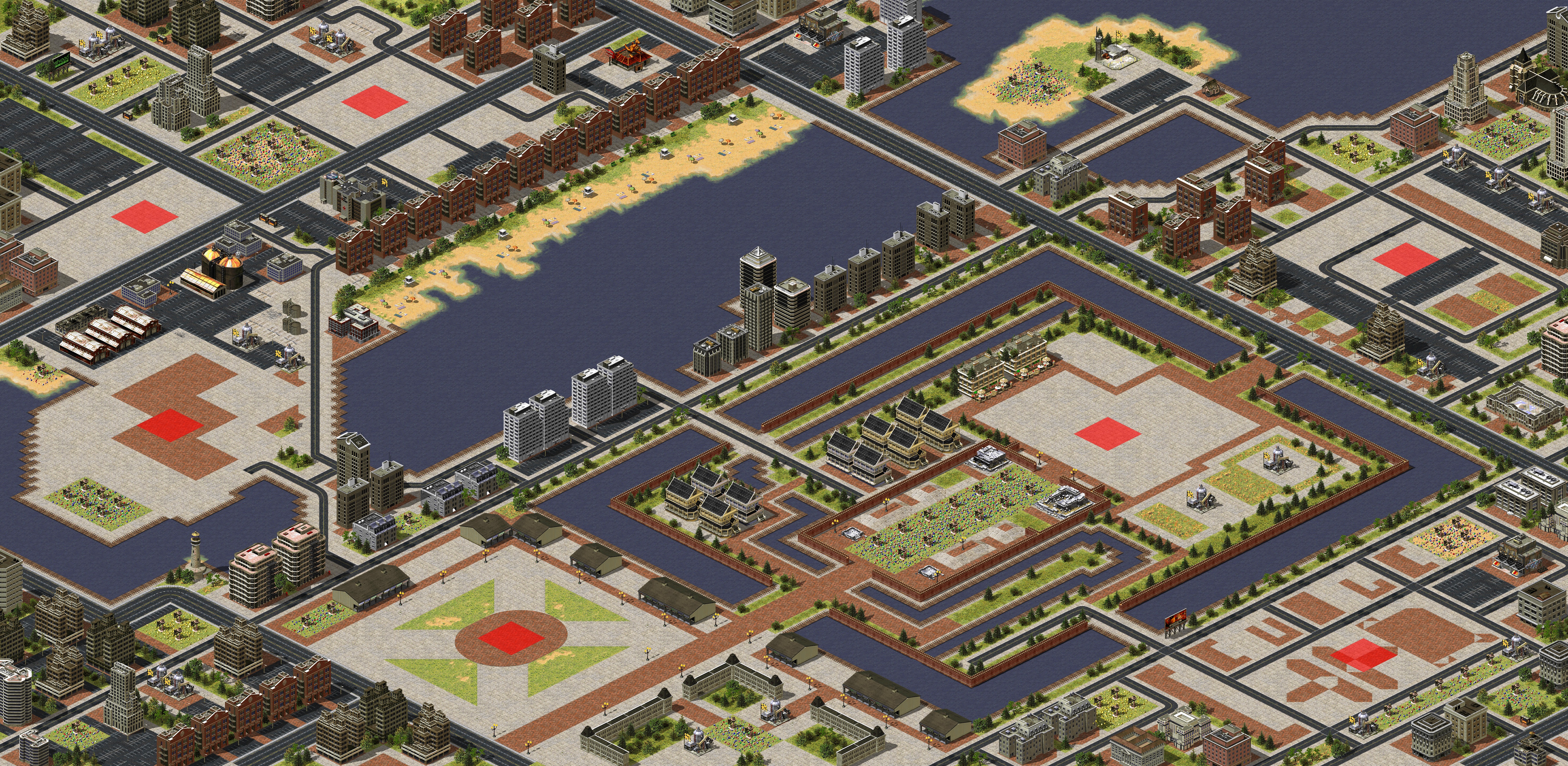 Rendered map: Beijing Rules - zoom3000 YouTube Channel