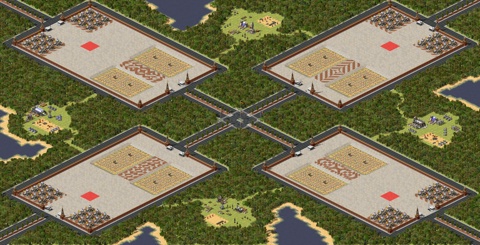 Rendered preview of Battle of the Intersection