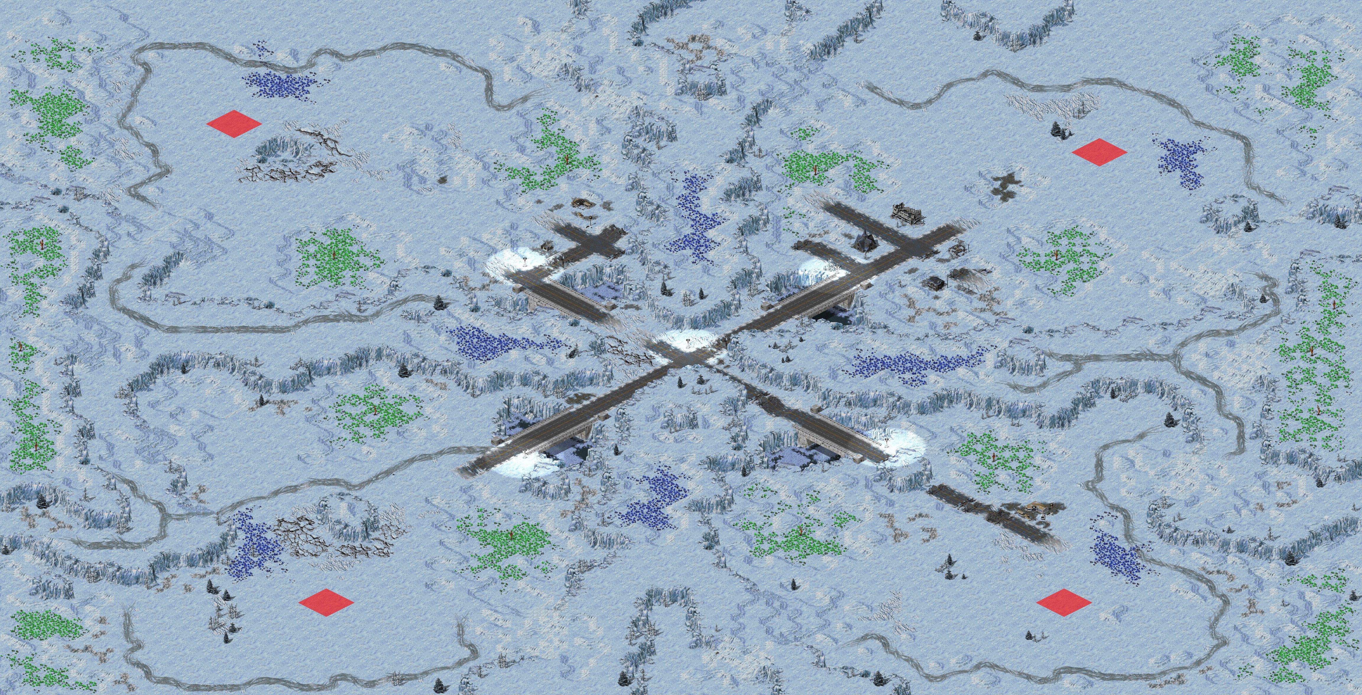 Rendered map: Permafrost