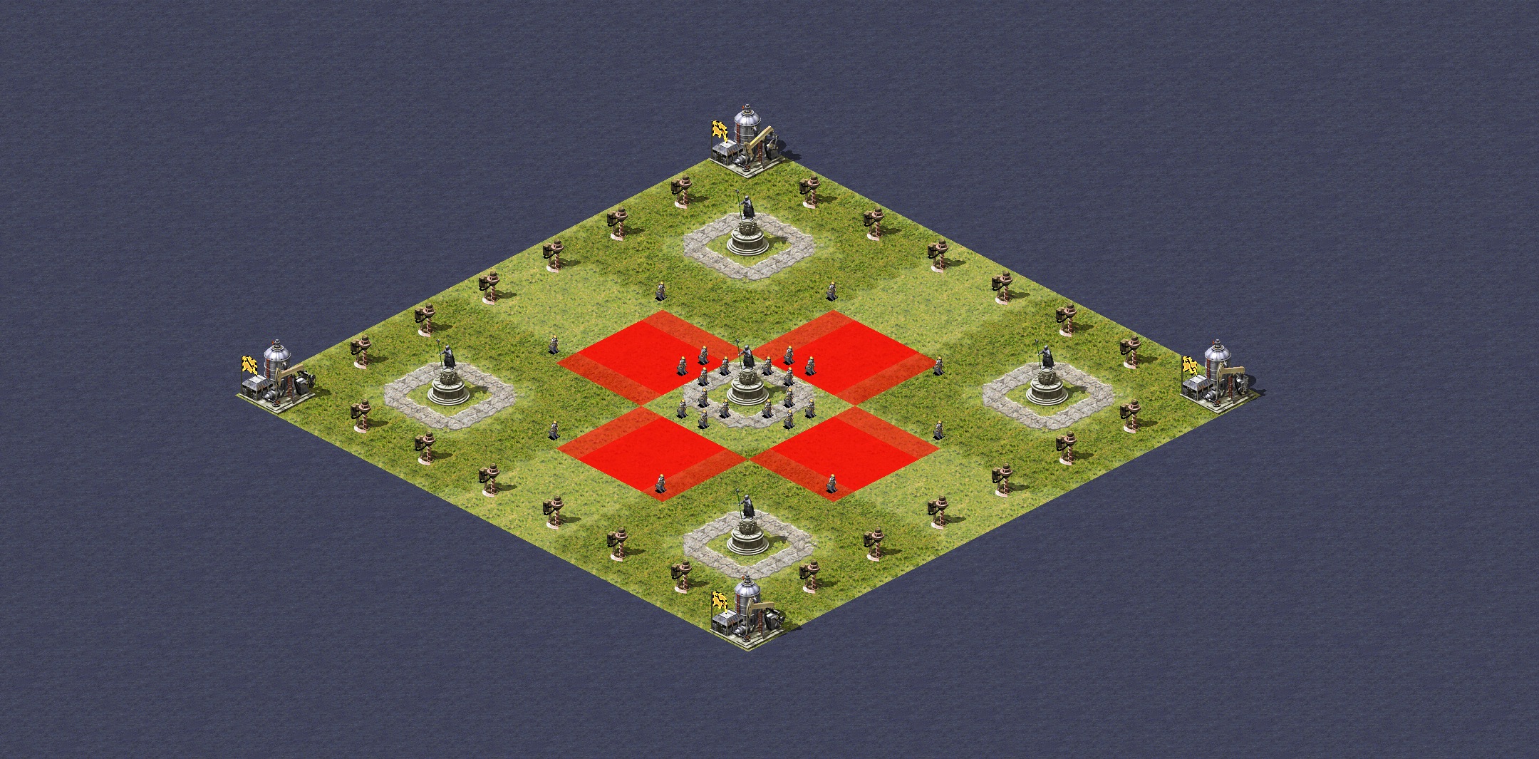 Rendered map: Dare Open the Base