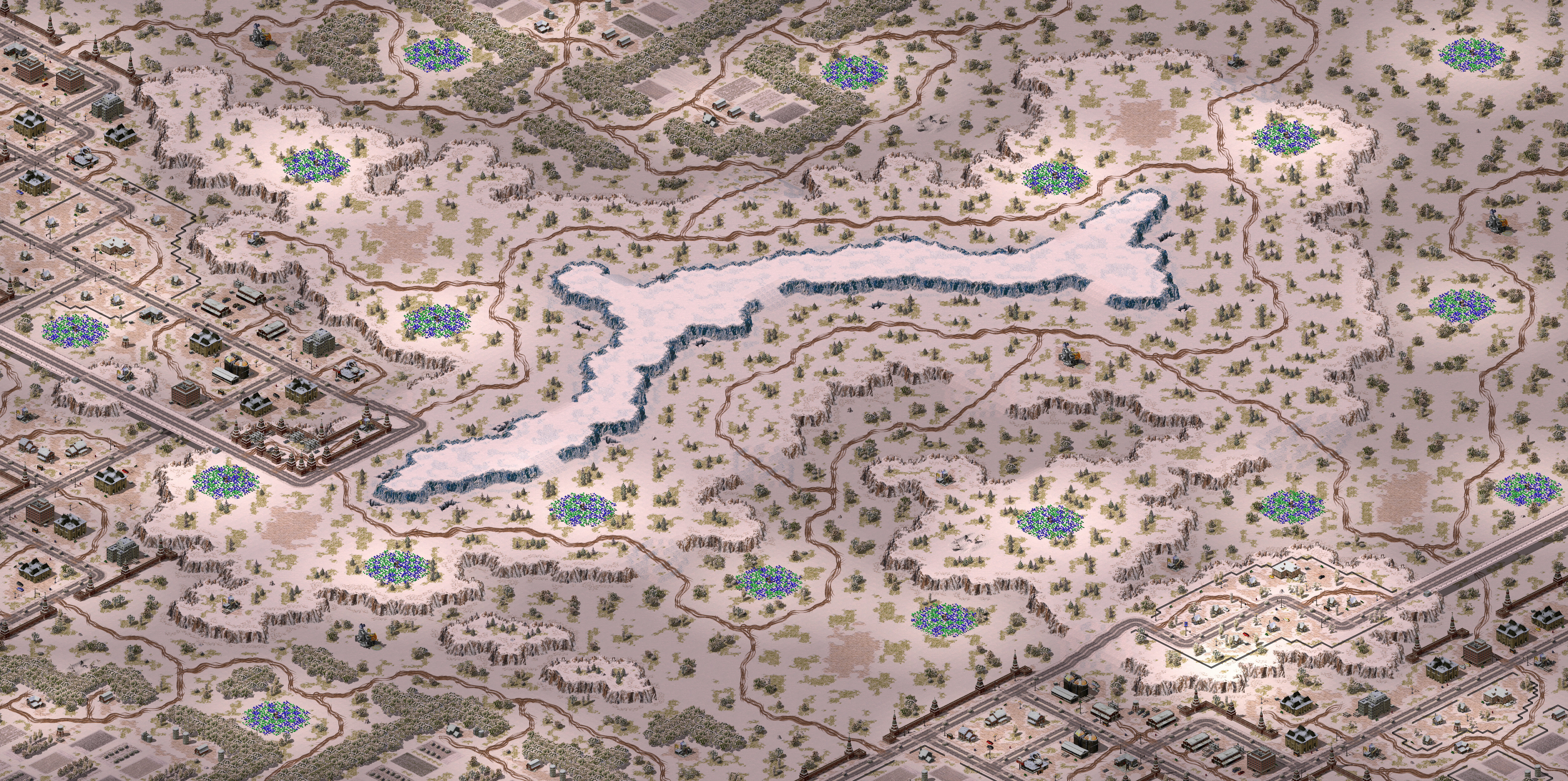 Rendered map: (5) Mount Yamantau