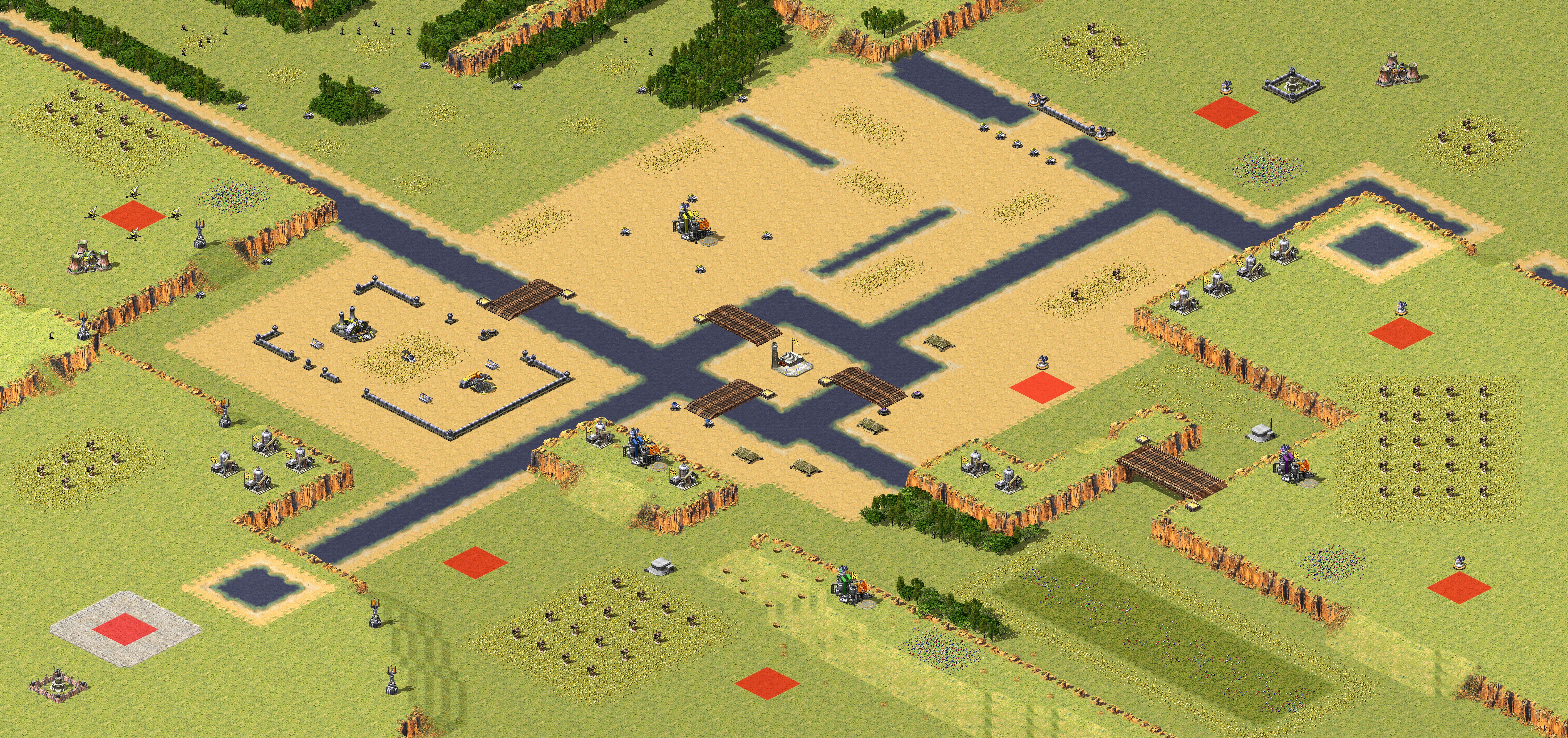 Rendered map: World Dragon 4v4 Remastered