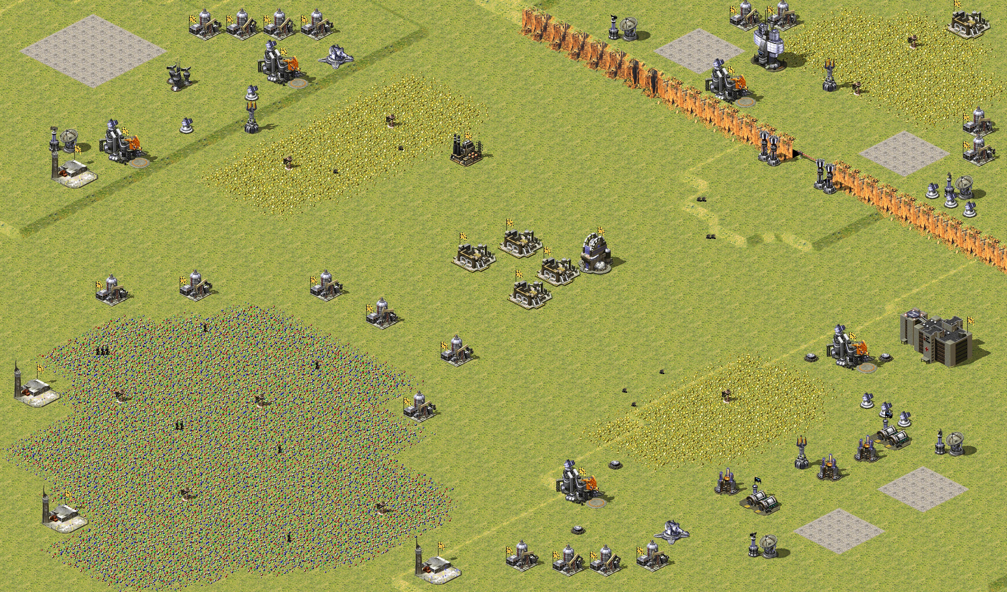 Rendered map: 2v2v1
