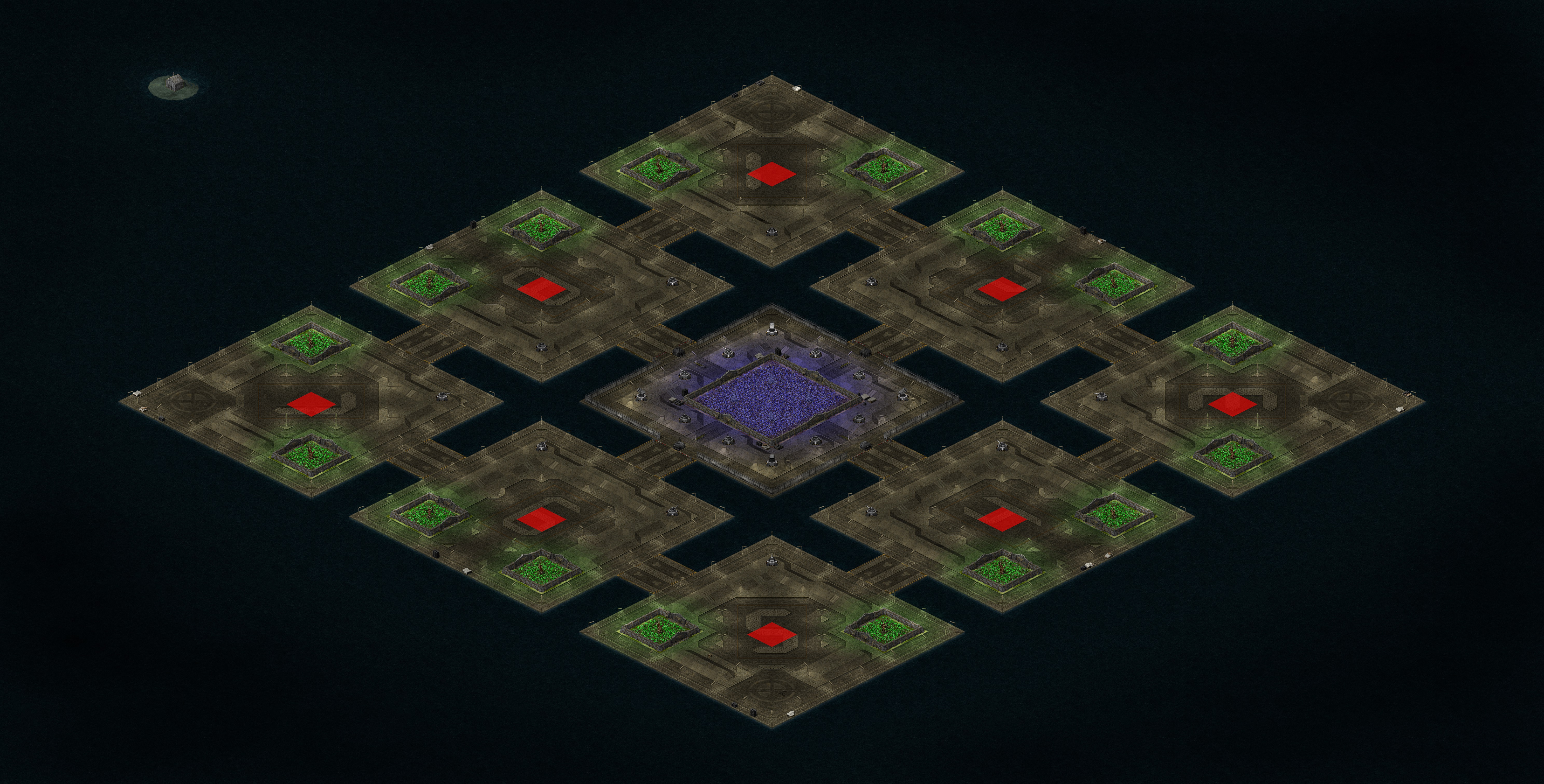 Rendered map: Tournament Mega Platform