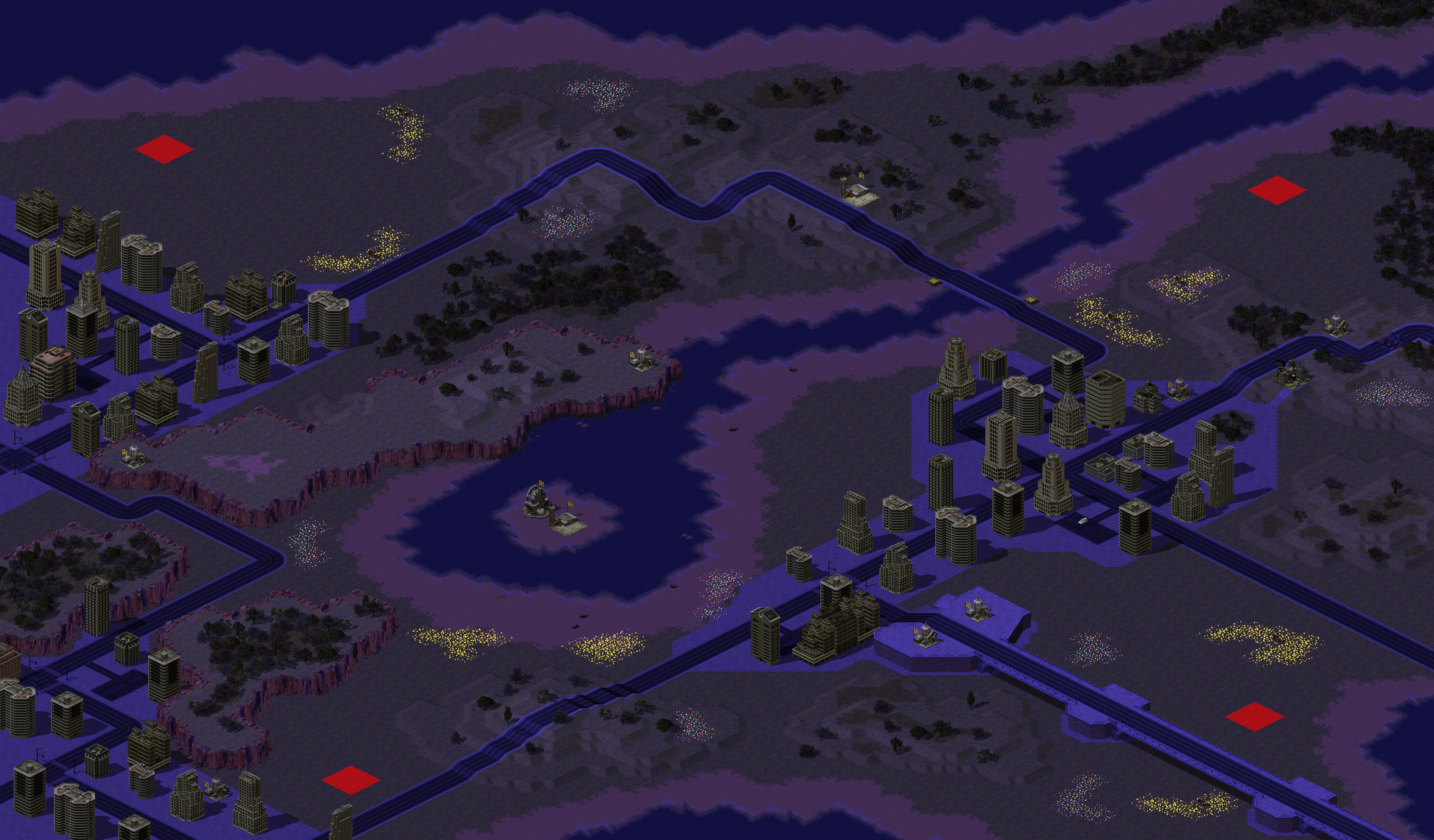 Rendered map: The Light Of Night IV