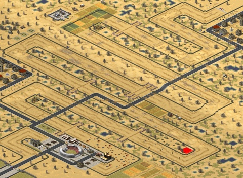 Rendered preview of Run for the Border