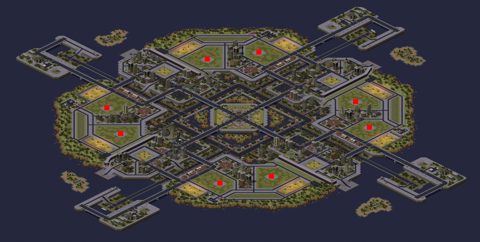 Rendered preview of Omega City