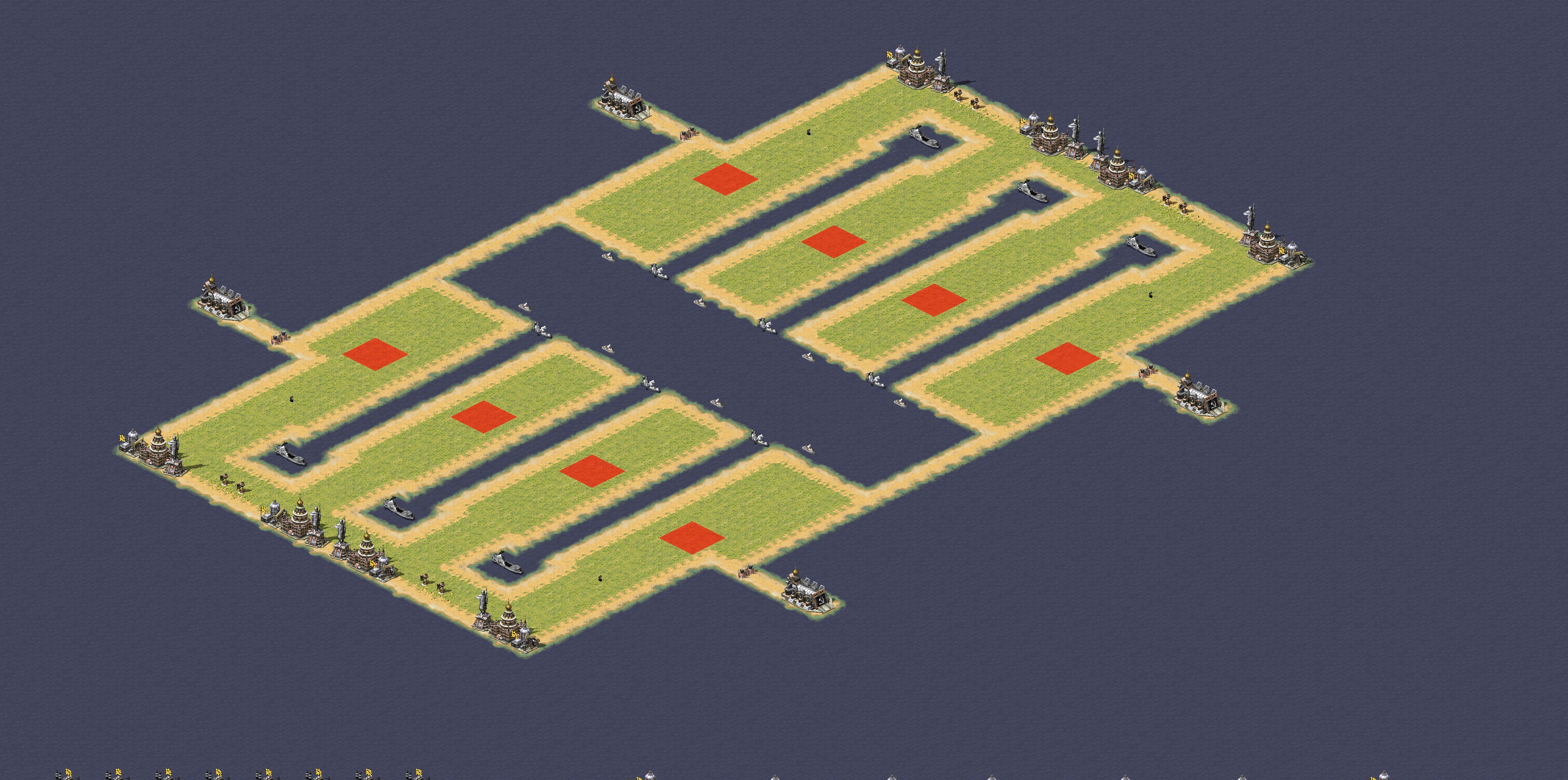 Rendered map: Carrier Grab Patch of Land