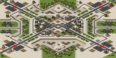 Rendered preview of 4 Corners of Chaos