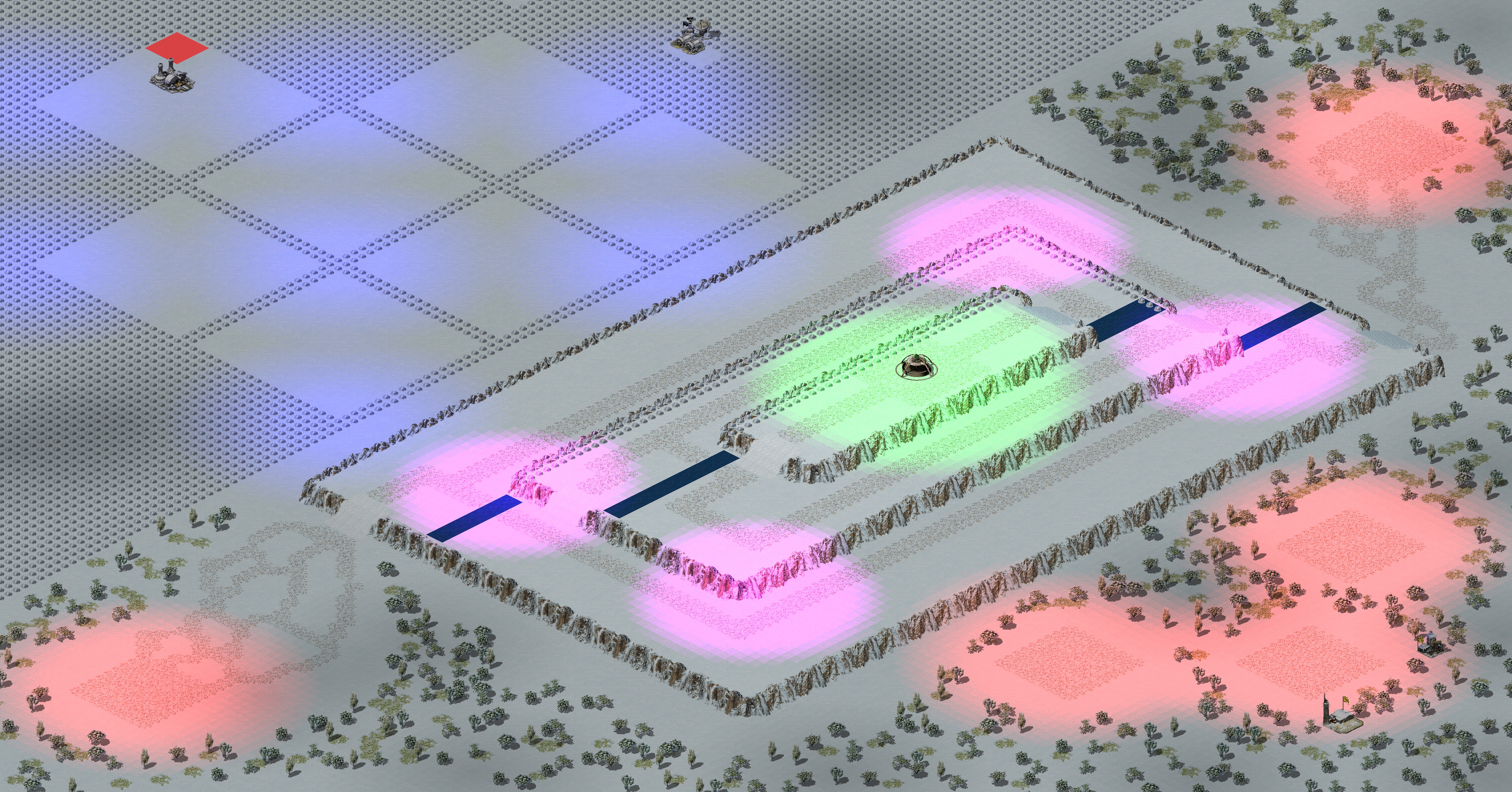 Rendered map: [1] Snarks Third Tower Defense v1.3