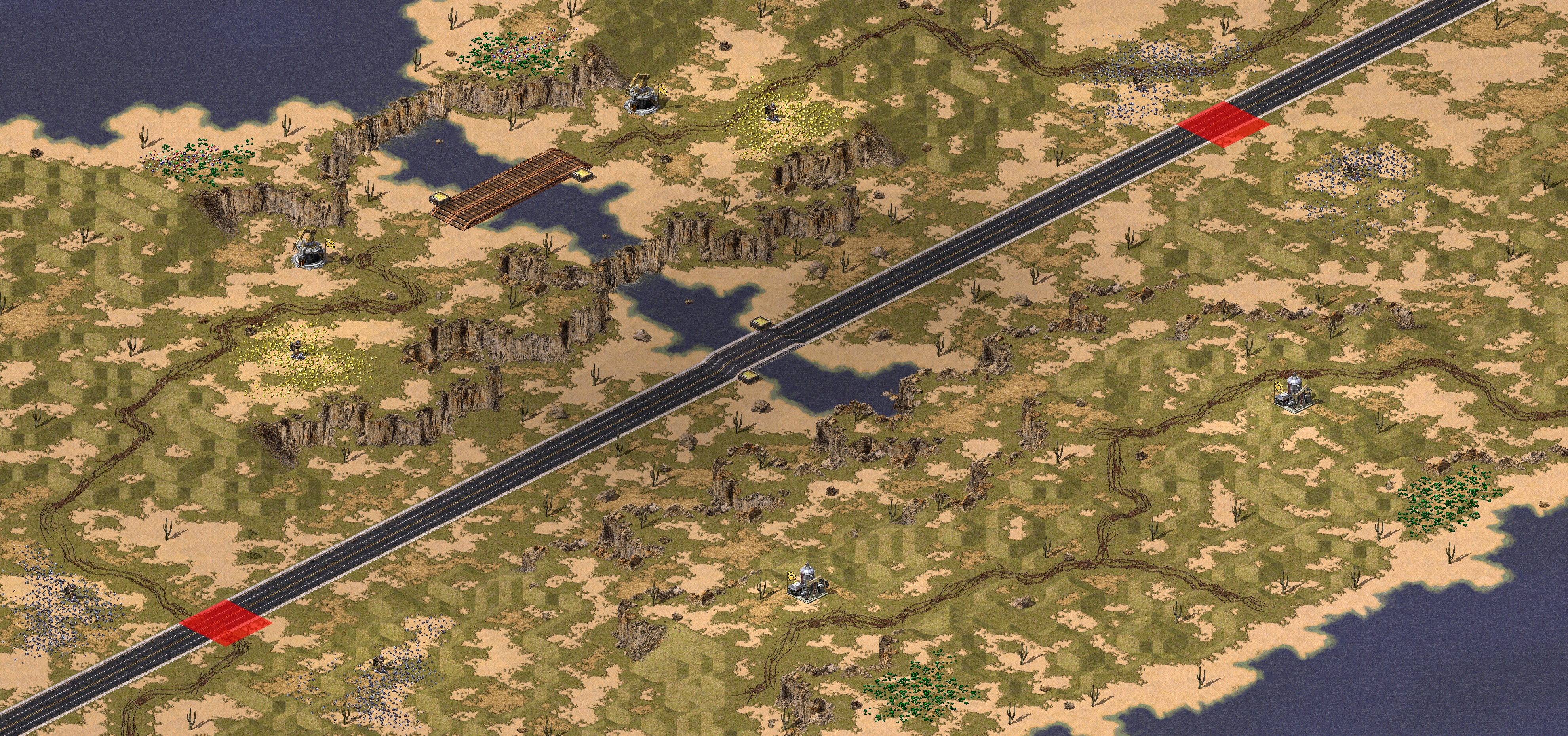 Rendered map: Mesa