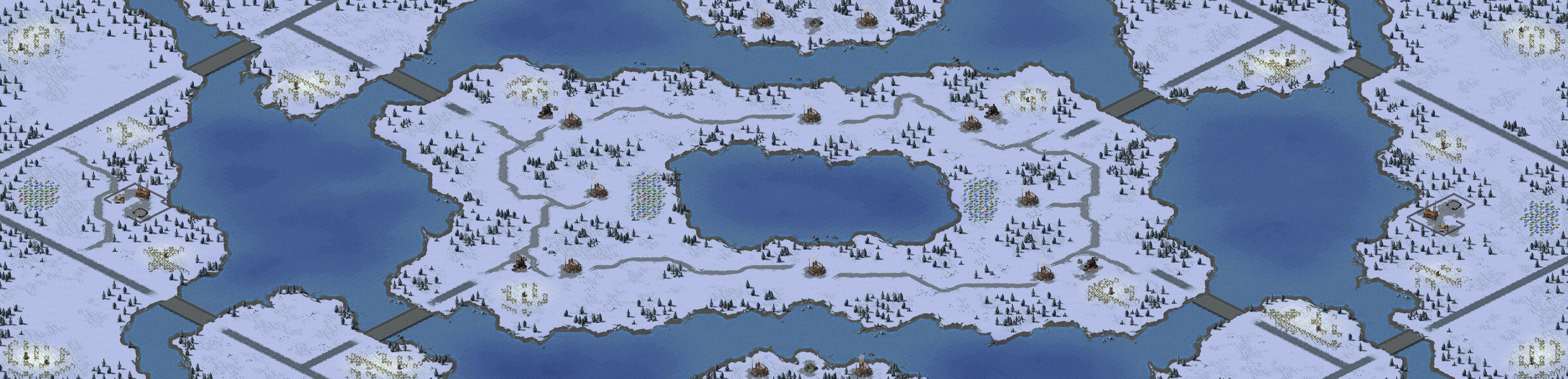 Rendered map: Arctic Circle