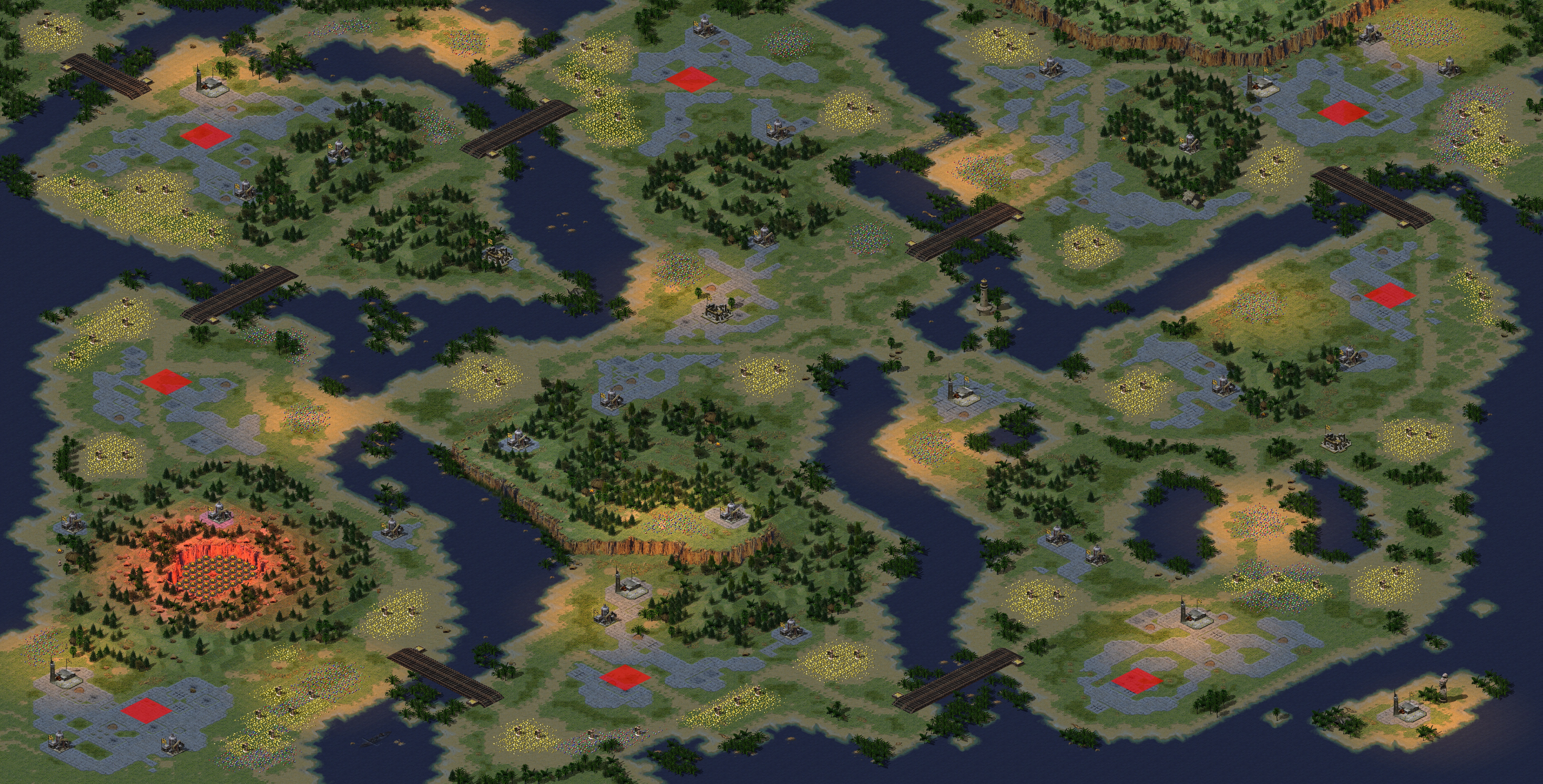 Rendered map: storm island v1