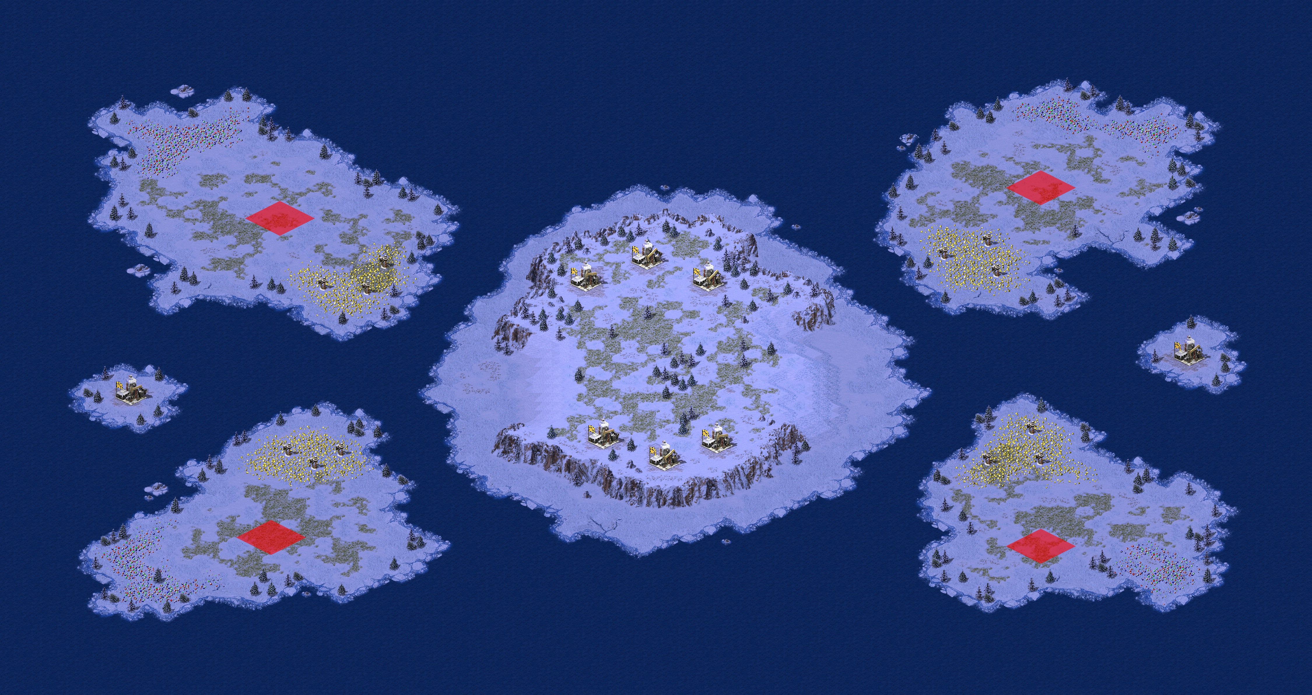 Rendered map: Depth Charge Naval