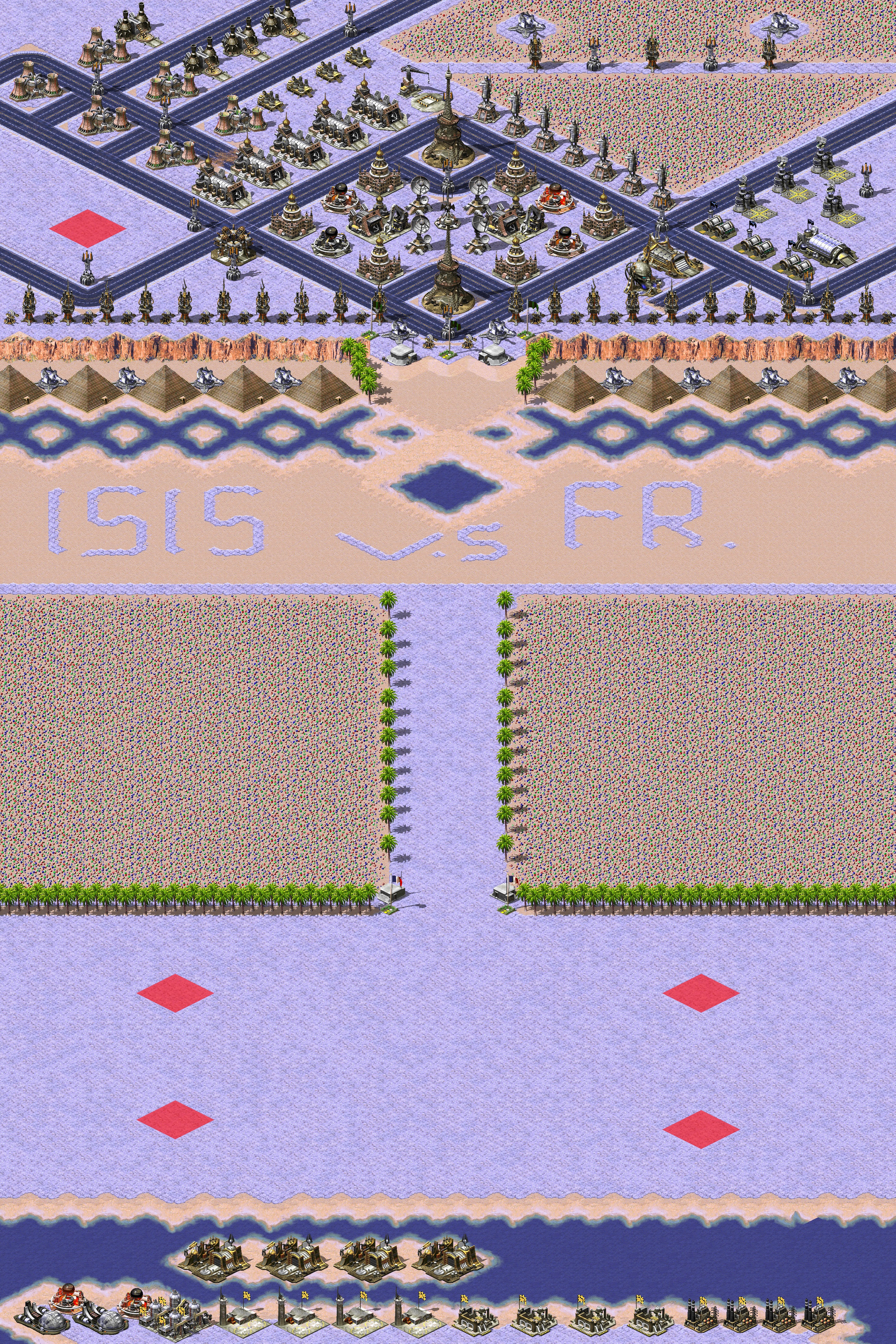 Rendered map: ISIS Last Stand -