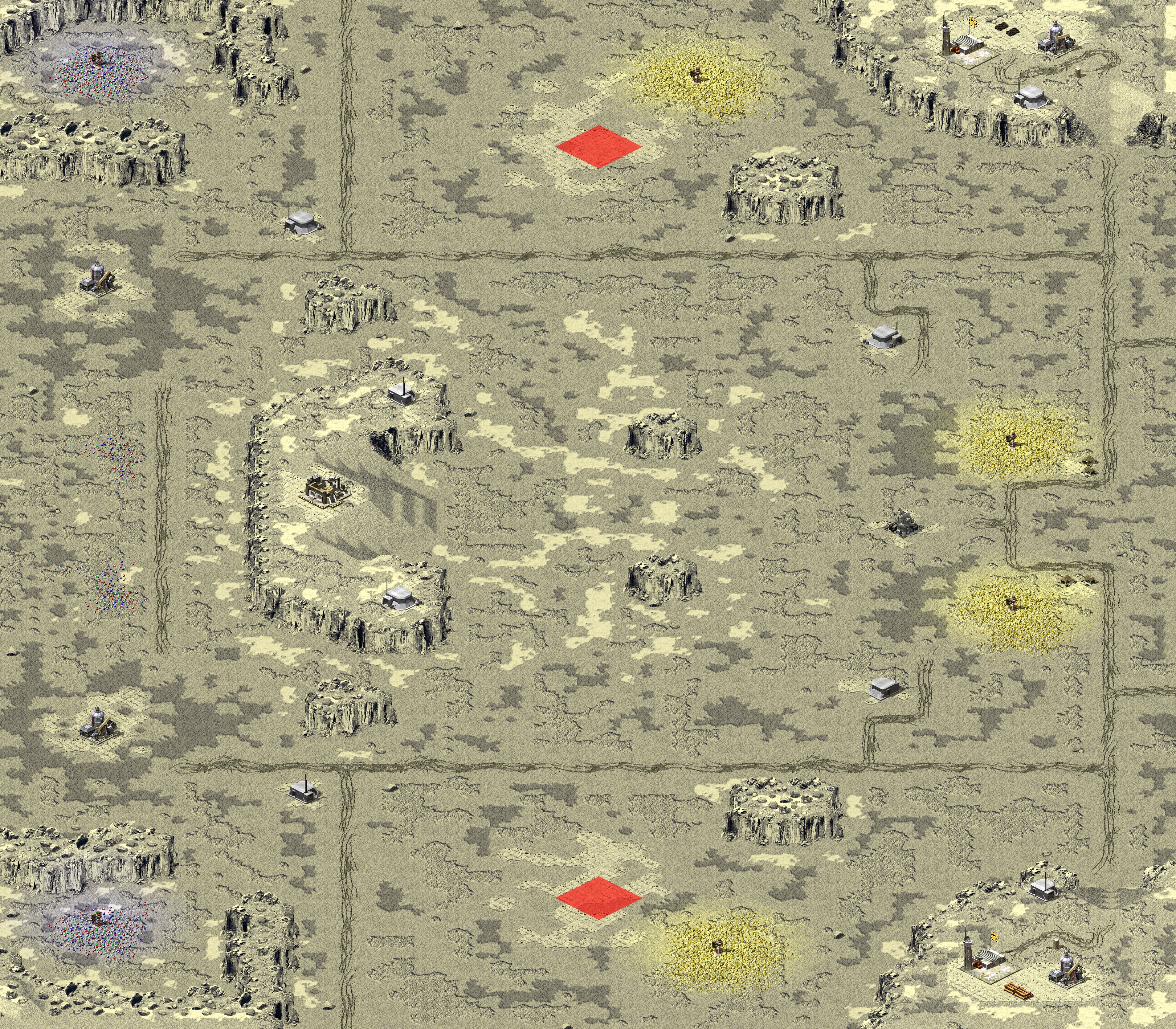 Rendered map: Houston...