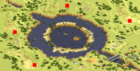 Rendered preview of Buffed - Waterhole Terrain