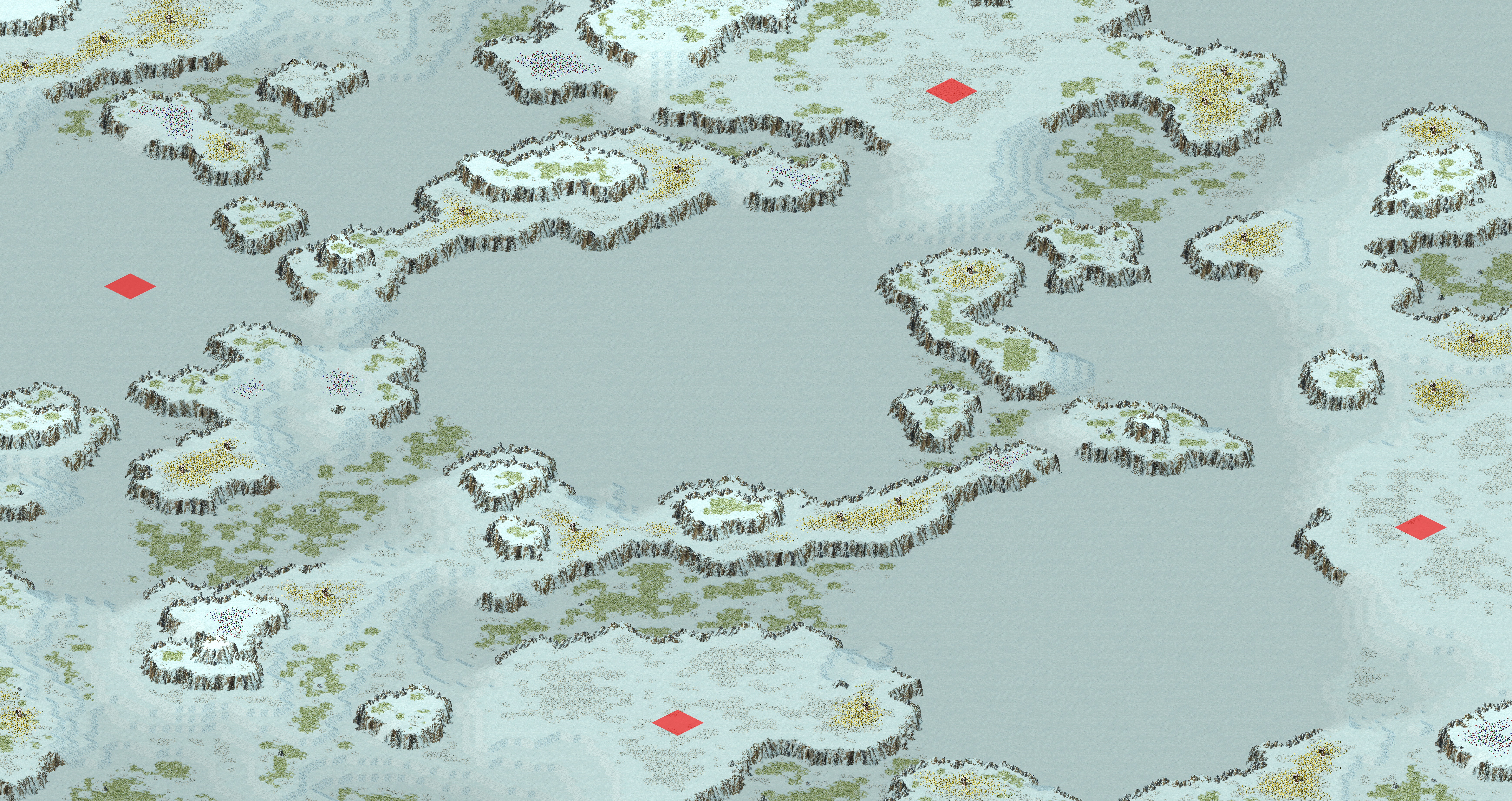 Rendered map: Permafrost (2-4)
